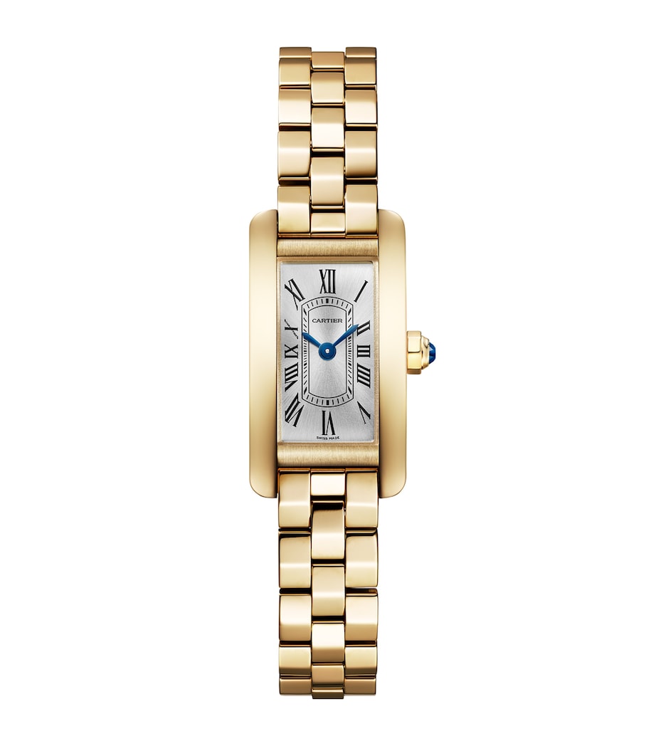 Mini Yellow Gold Tank Américaine Watch 15.2mm YELLOW GOLD Image 1