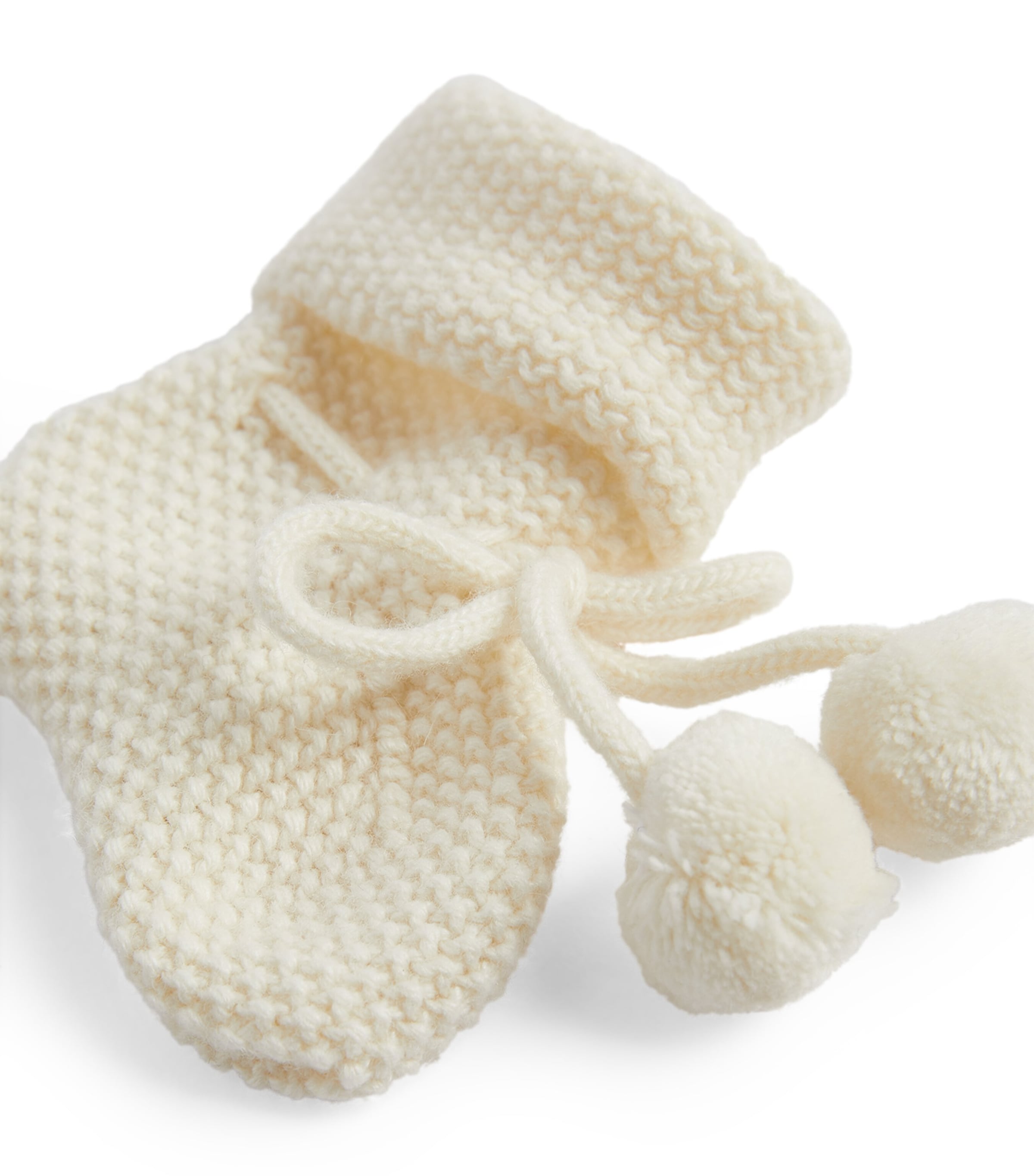 Pom-Pom Booties OFF-WHITE Image 3