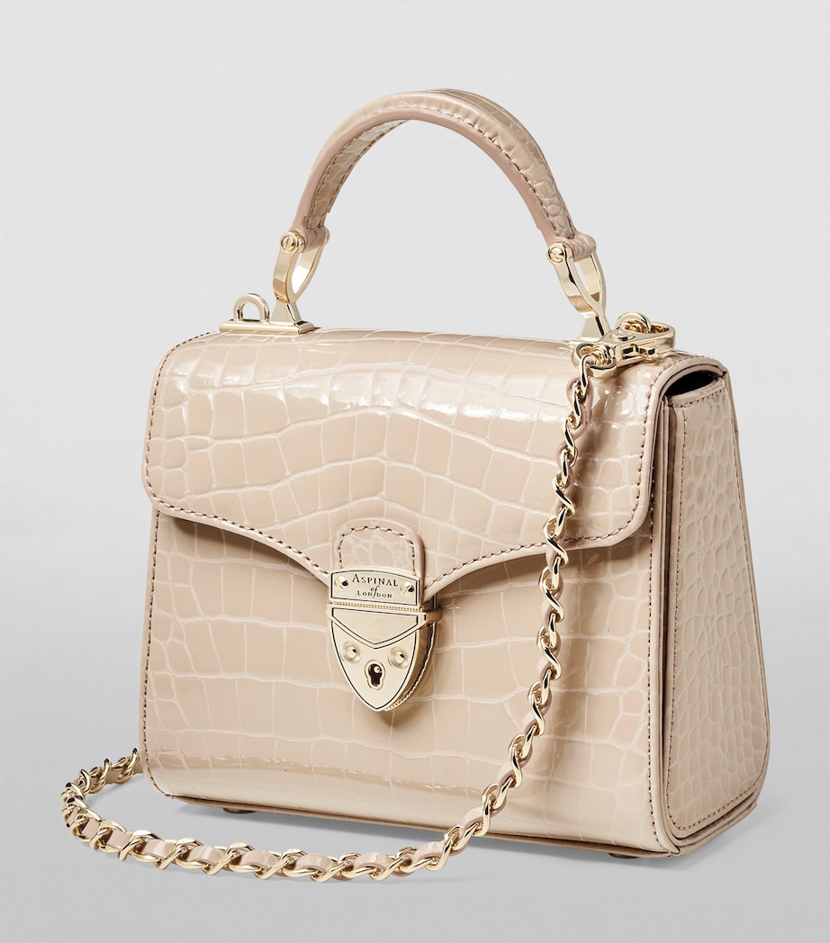 Mini Mayfair Top-Handle Bag TAUPE Image 5