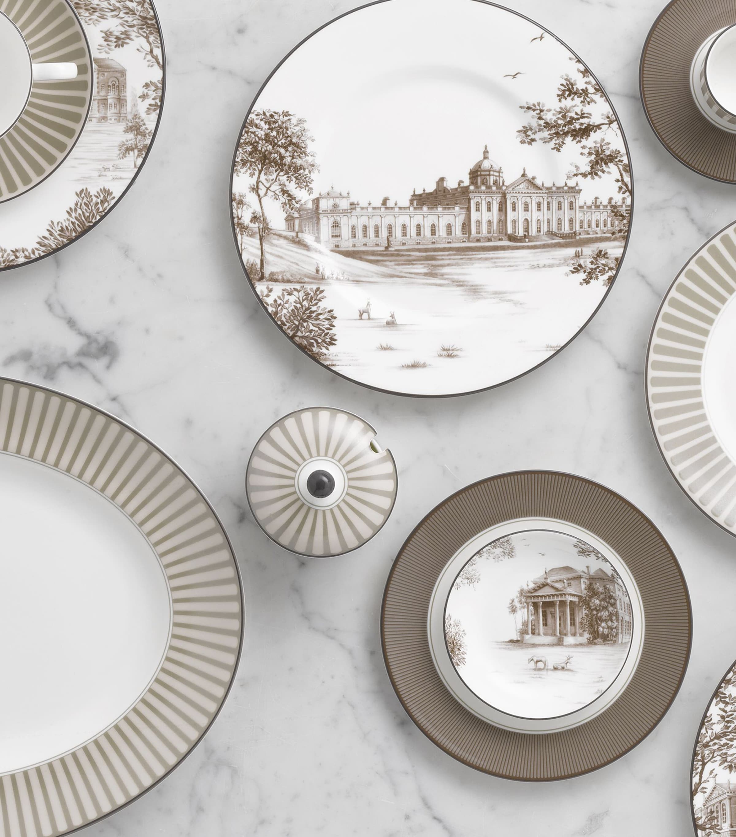 Parklands Side Plate (20cm) GREY Image 2