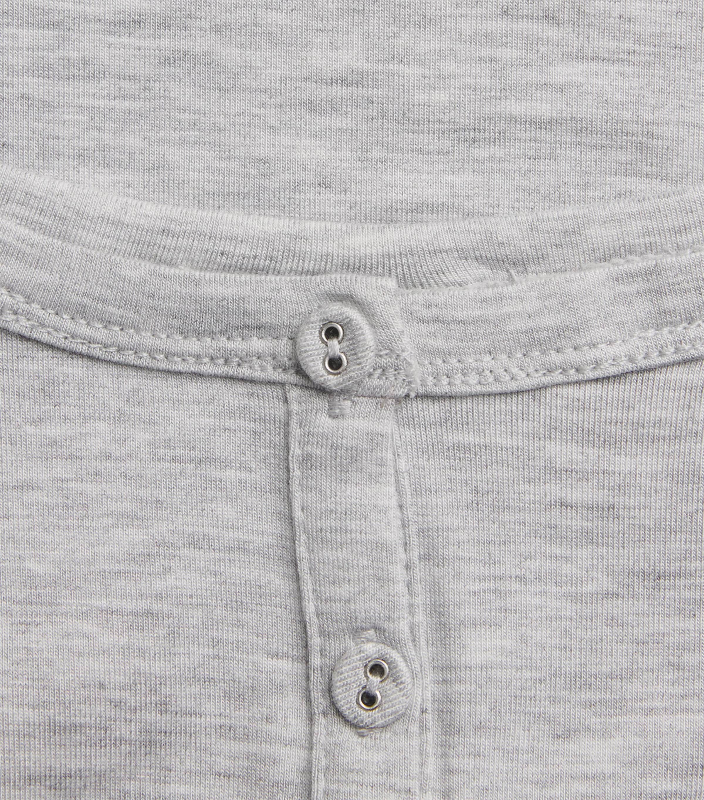 Skims Womens Sleep Short Pyjama Set Light Heather Grey Image 6