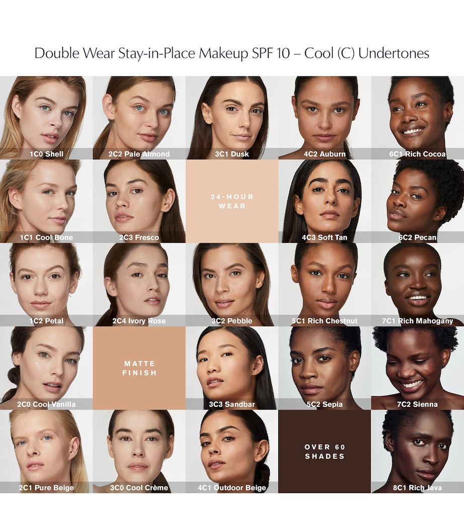 Double Wear Stay-in-Place Foundation SPF 10 4W1 HONEY BRONZE Image 3