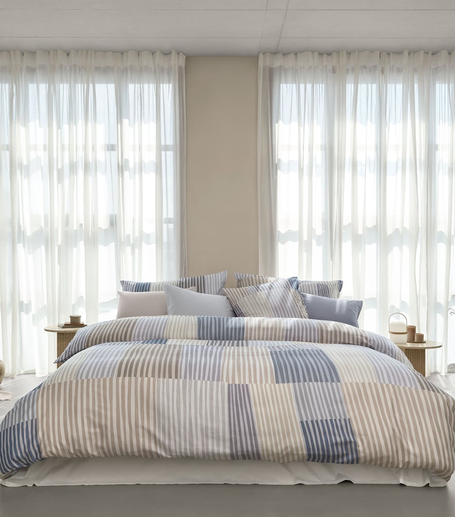 Schlossberg Cotton Melvin Super King Duvet Cover (260cm x 220cm) Beige Image 2