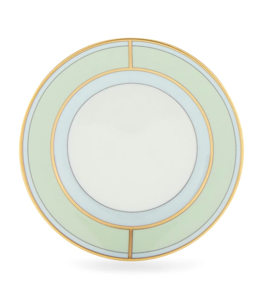 Porcelain Colonna Diva Verde Coffee Saucer (12.5cm) G00134900 Image 1