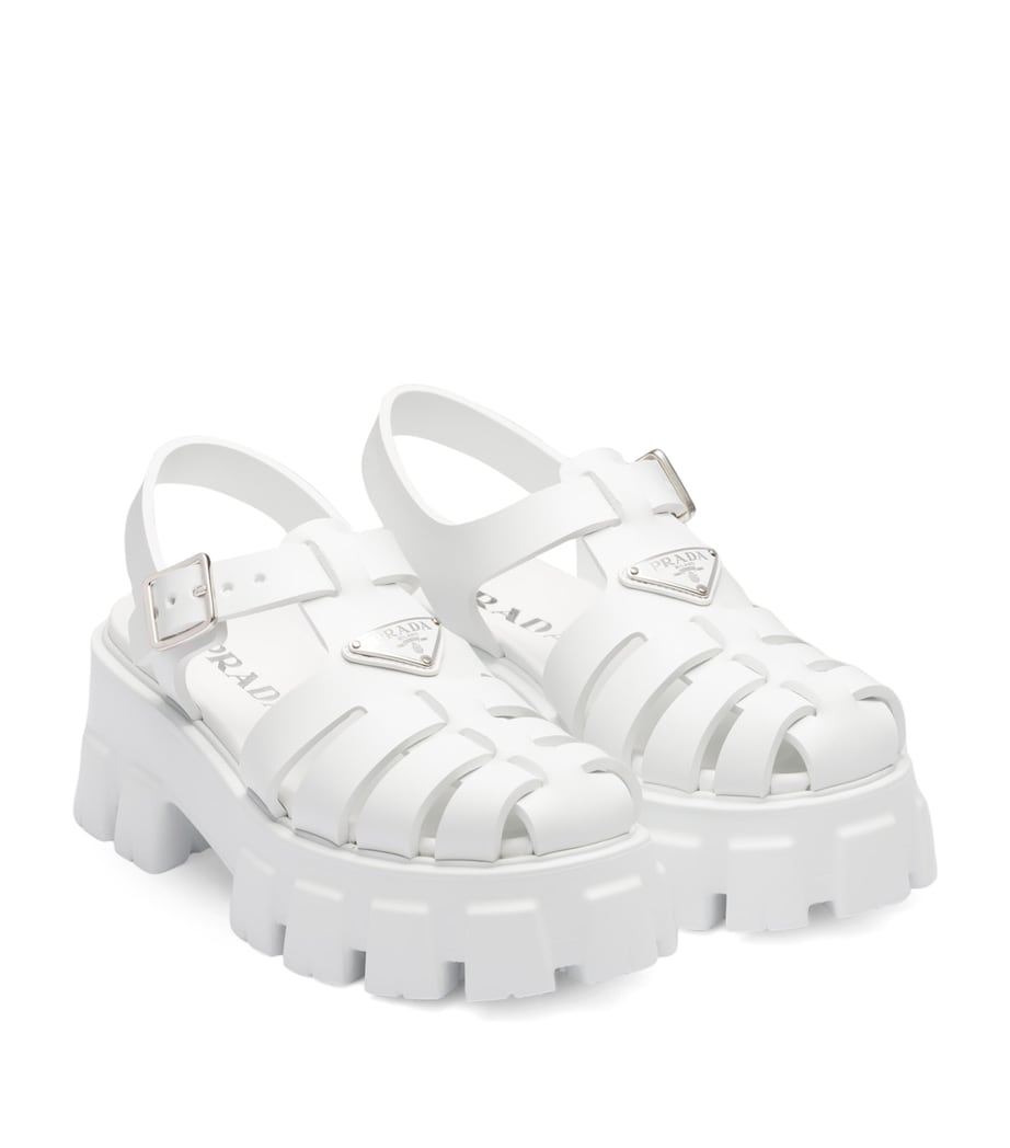 Rubber Platform Sandals 55 F0009 Image 2