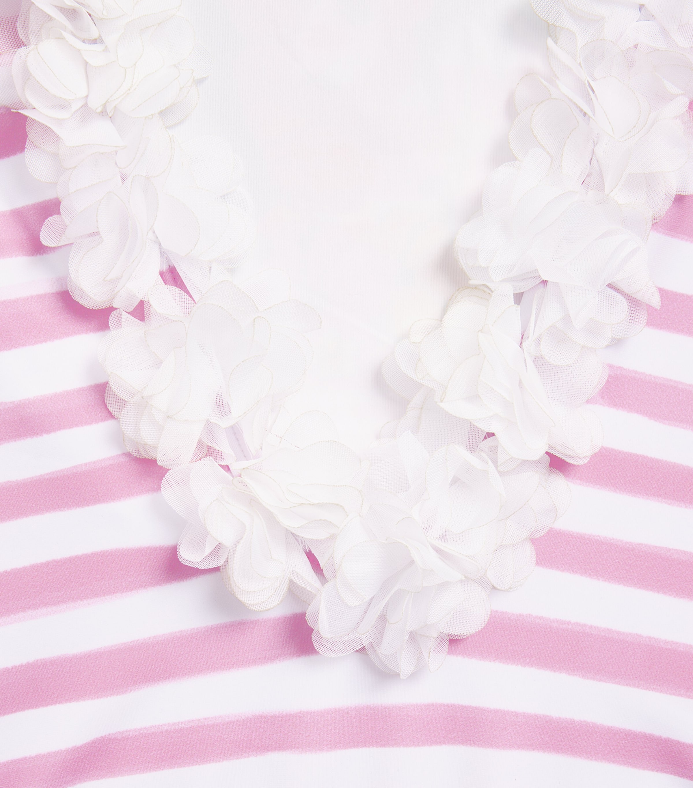Monnalisa x Disney Moana Swimsuit (2-12 Years) Bianco+fuxia Image 3