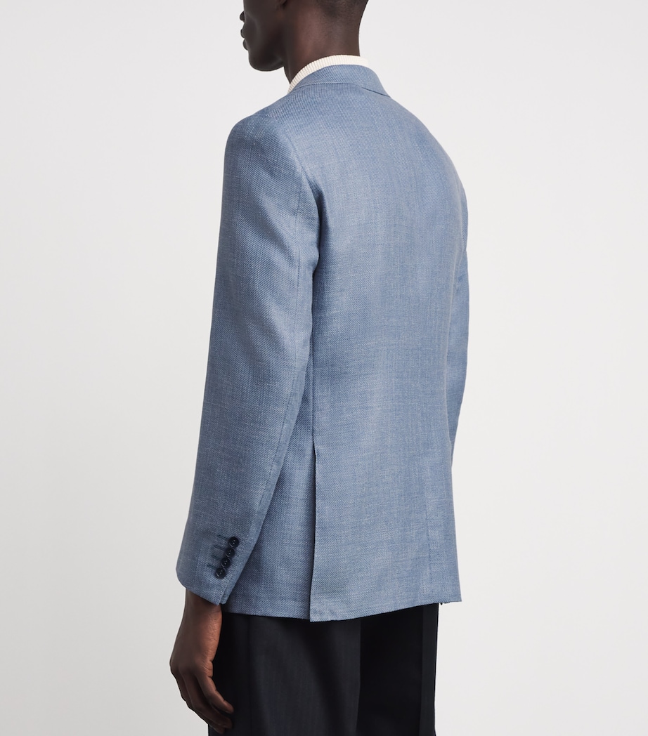 Wool-Blend Blazer 401 Image 5