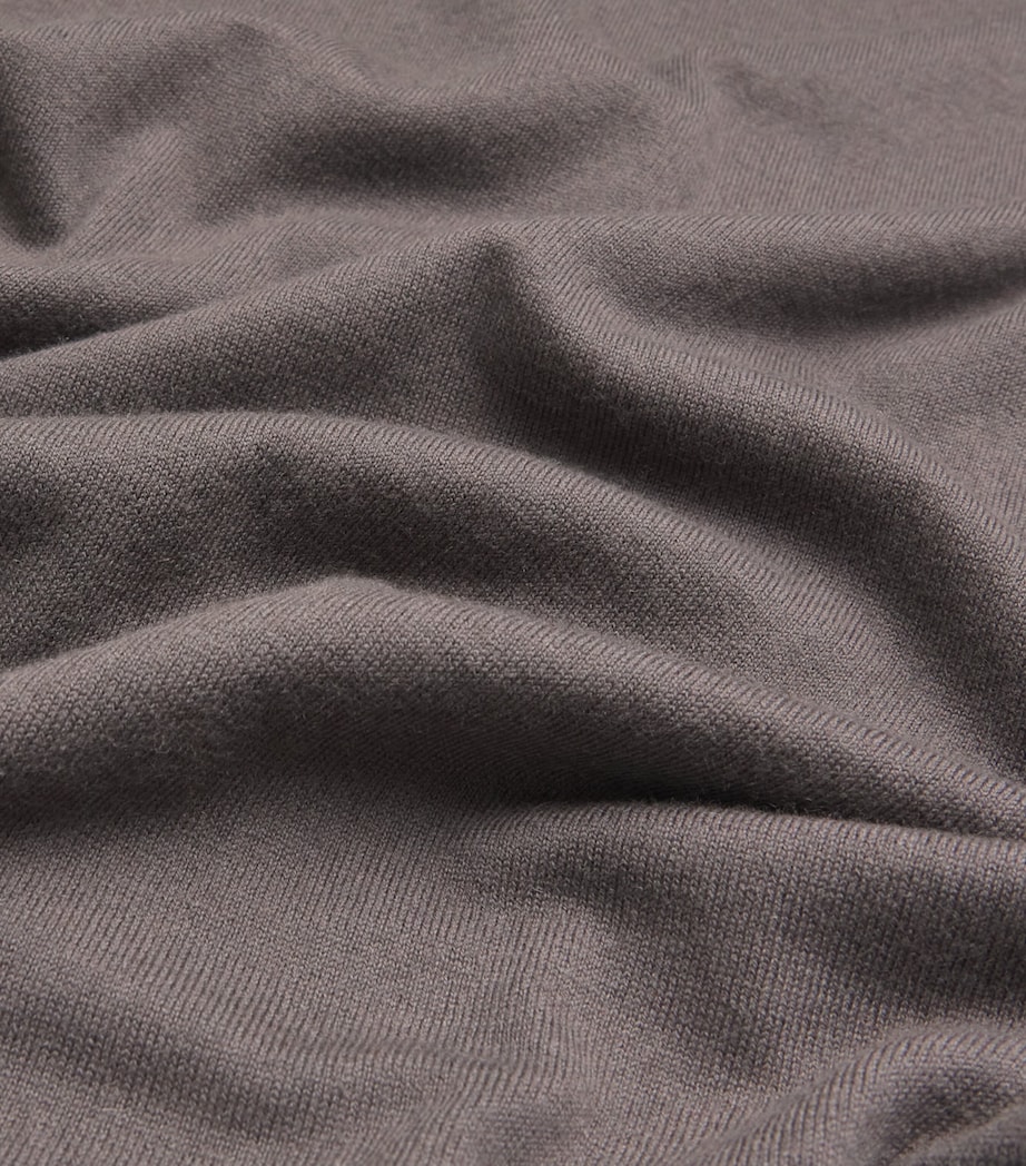 Cotton-Cashmere Muscle Knit Vest 187 MUD Image 5