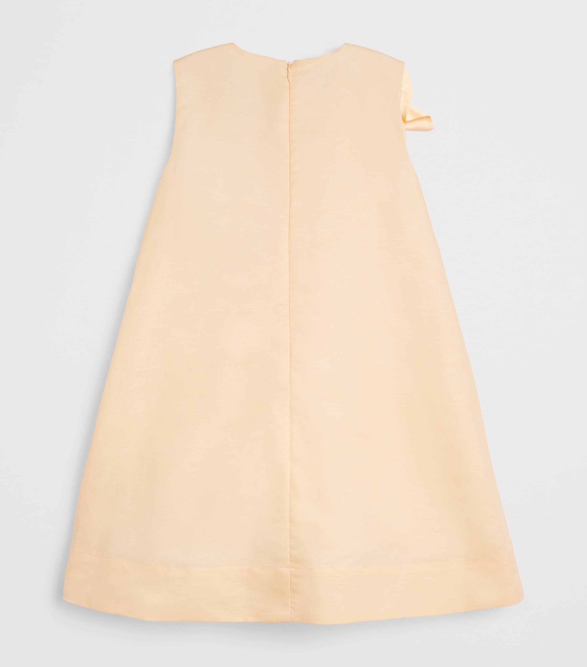 Appliqué Sweet Pea Dress (3-8 Years) 601SUNSHINE YELLOW Image 2