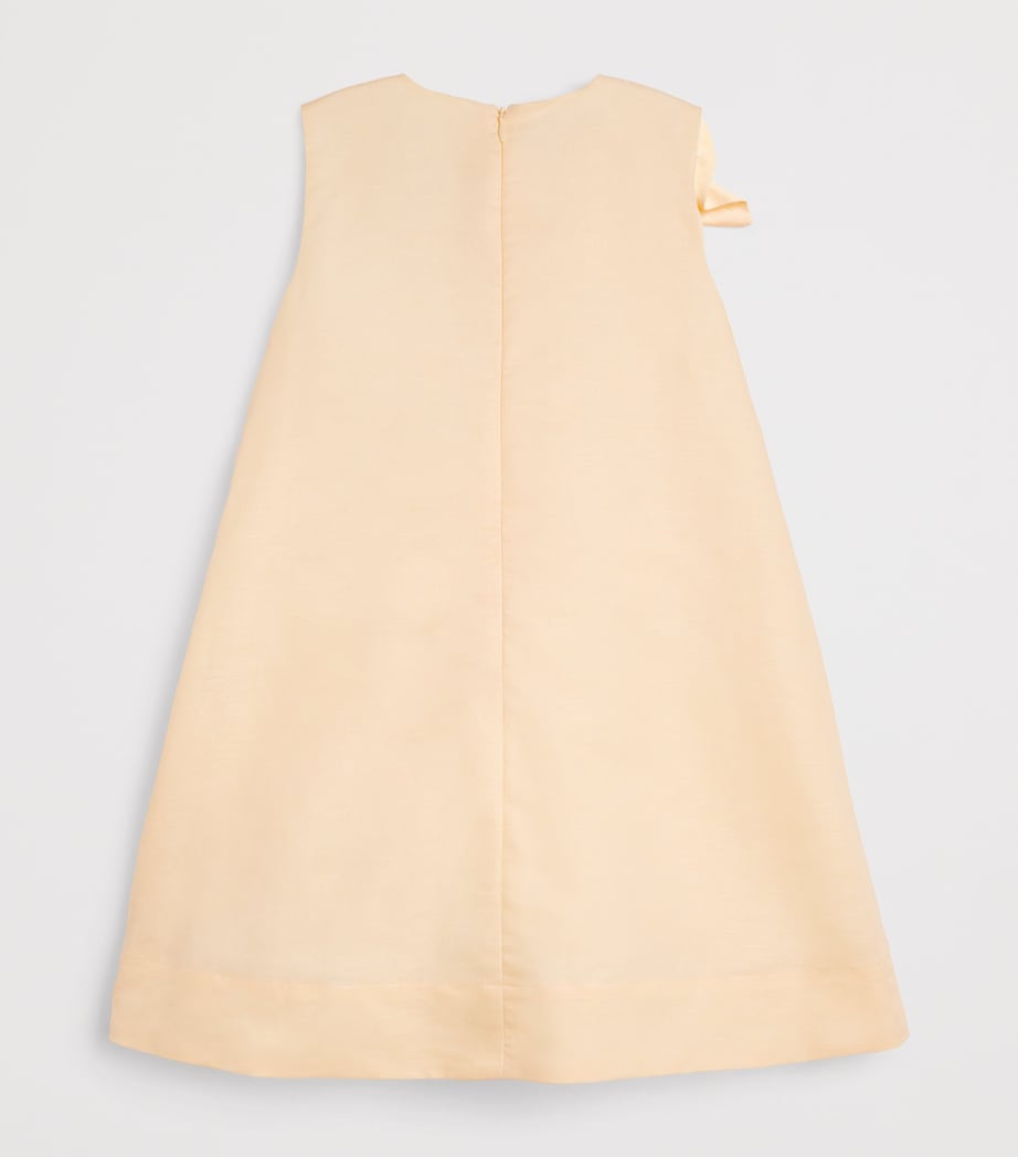 Appliqué Sweet Pea Dress (3-8 Years) 601SUNSHINE YELLOW Image 2