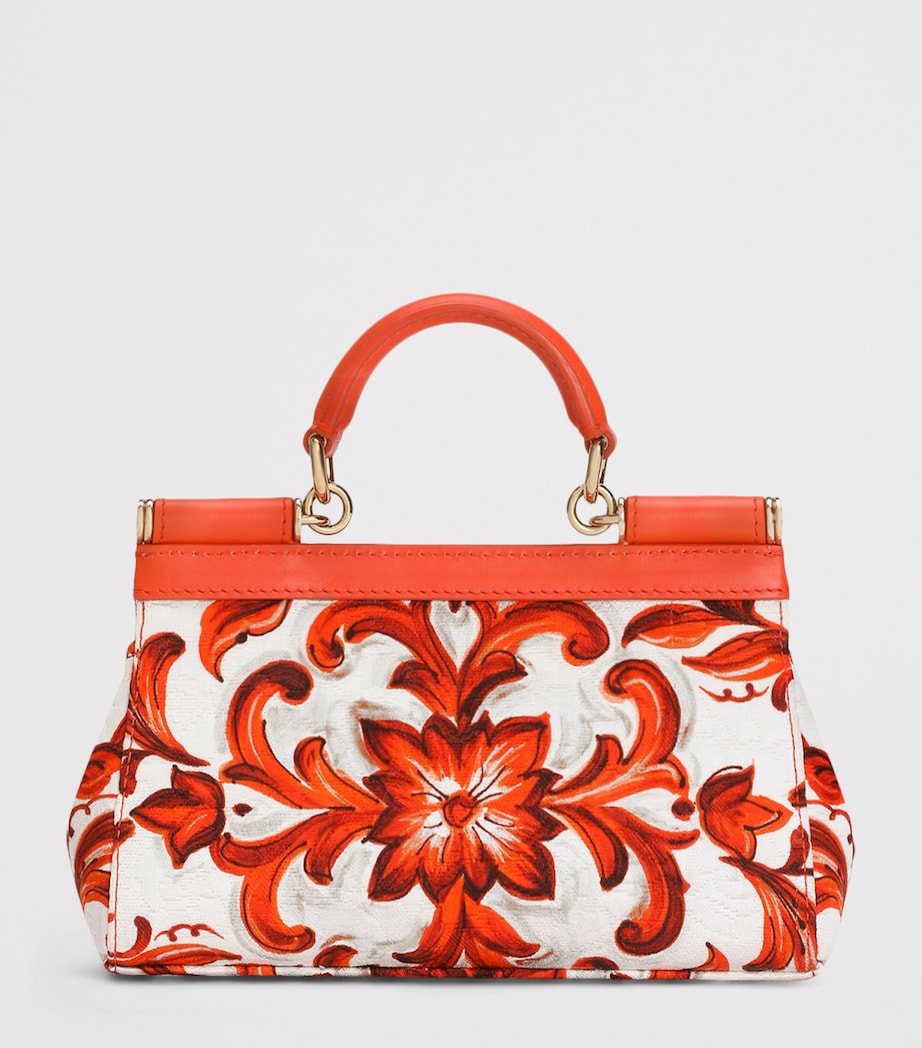 Dolce&Gabbana Majolica My Sicily Top-Handle Bag Maiolica Ora Image 3