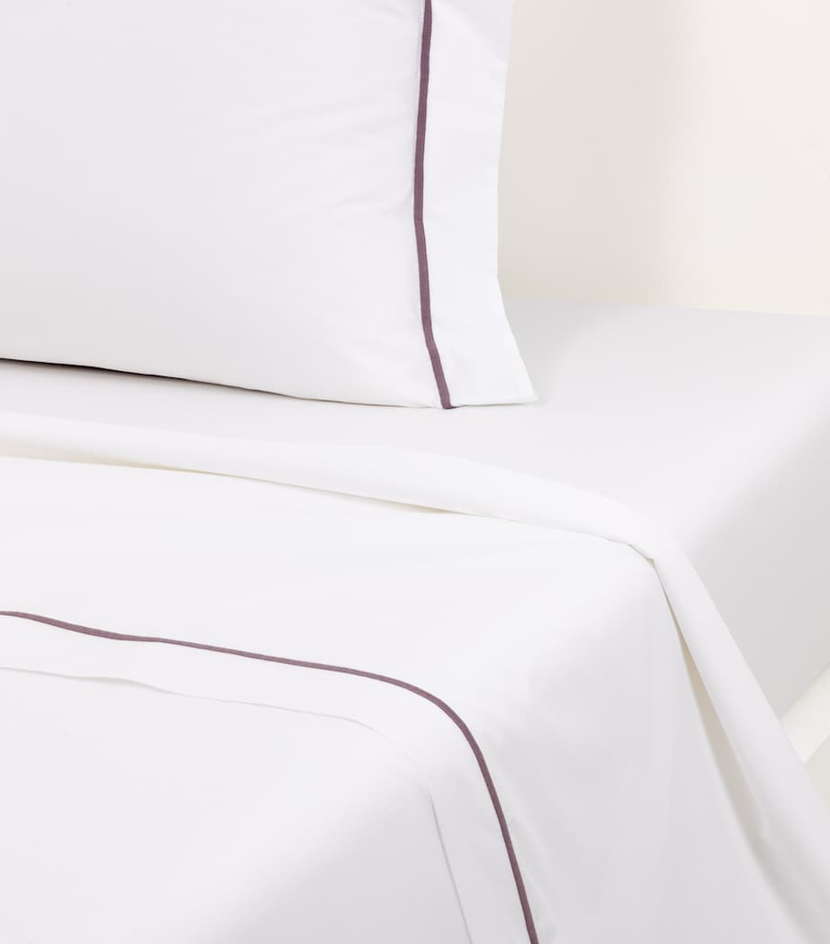 Athena Iris Super King Flat Sheet (270cm x 295cm) IRIS Image 2