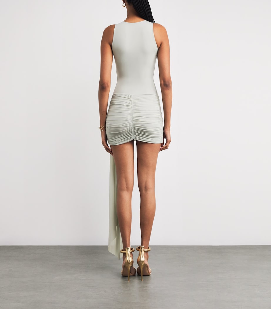 Maygel Coronel Womens Azahar Mini Dress Sage Image 3
