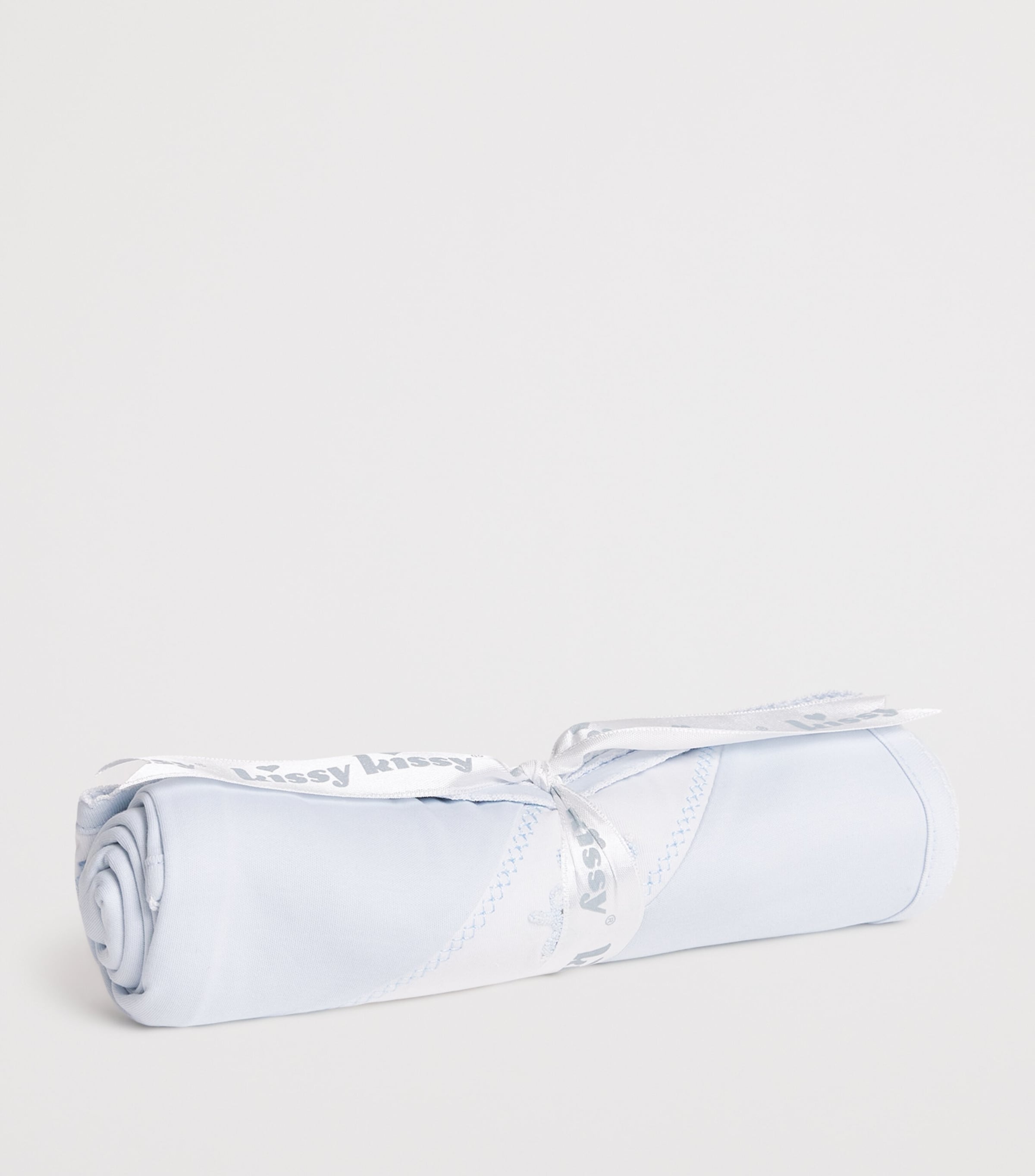 Kissy Kissy Pima Cotton Spring Bunny Blanket (72cm x 66cm) Blue Image 2
