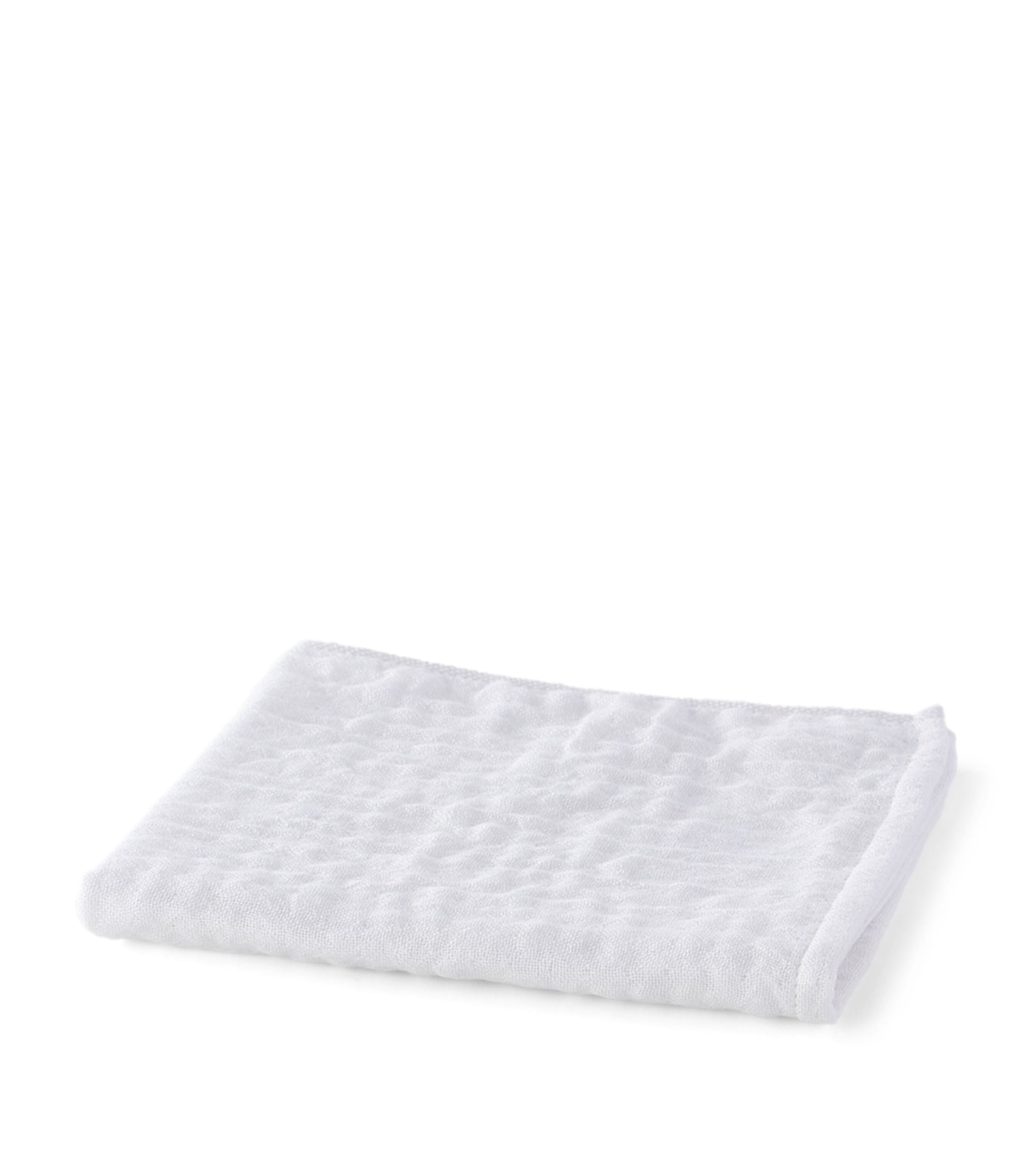 Uchino Marshmallow Gauze Bath Towel In White
