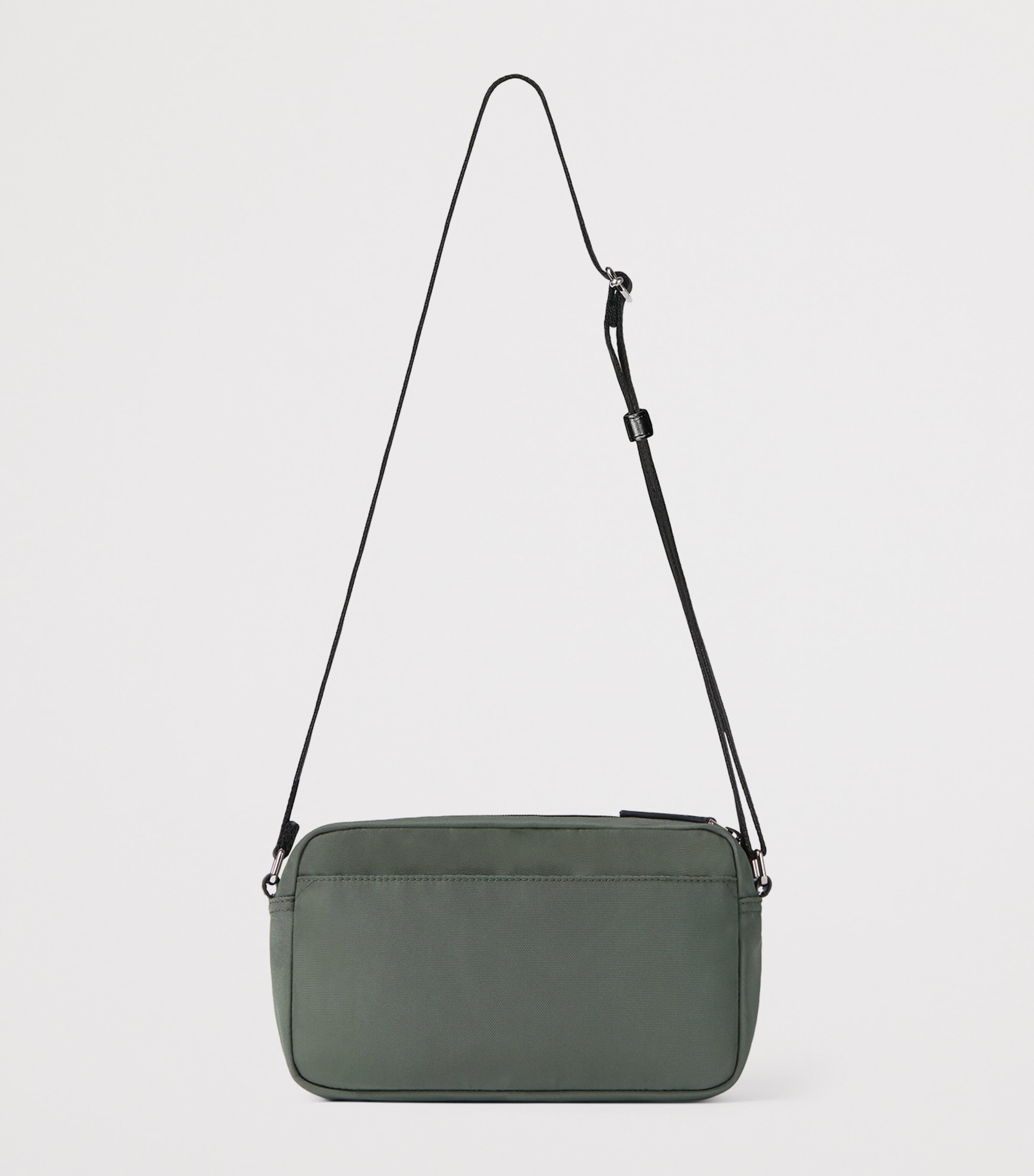 Givenchy Calfskin-Trim Logo Essential Camera Bag Salvia Image 4