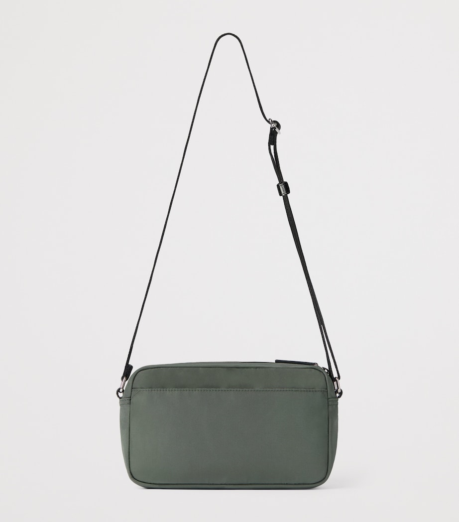Givenchy Calfskin-Trim Logo Essential Camera Bag Salvia Image 4