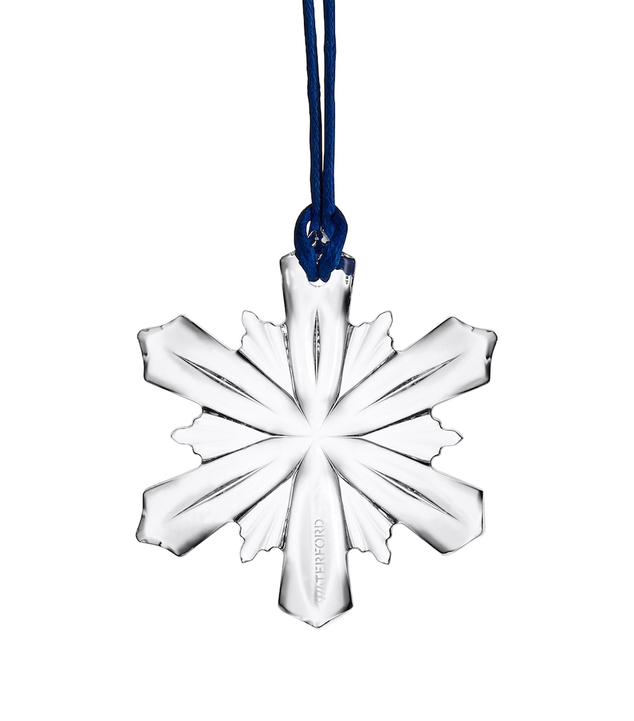 Crystal Mini Snowflake Ornament CLEAR Image 1
