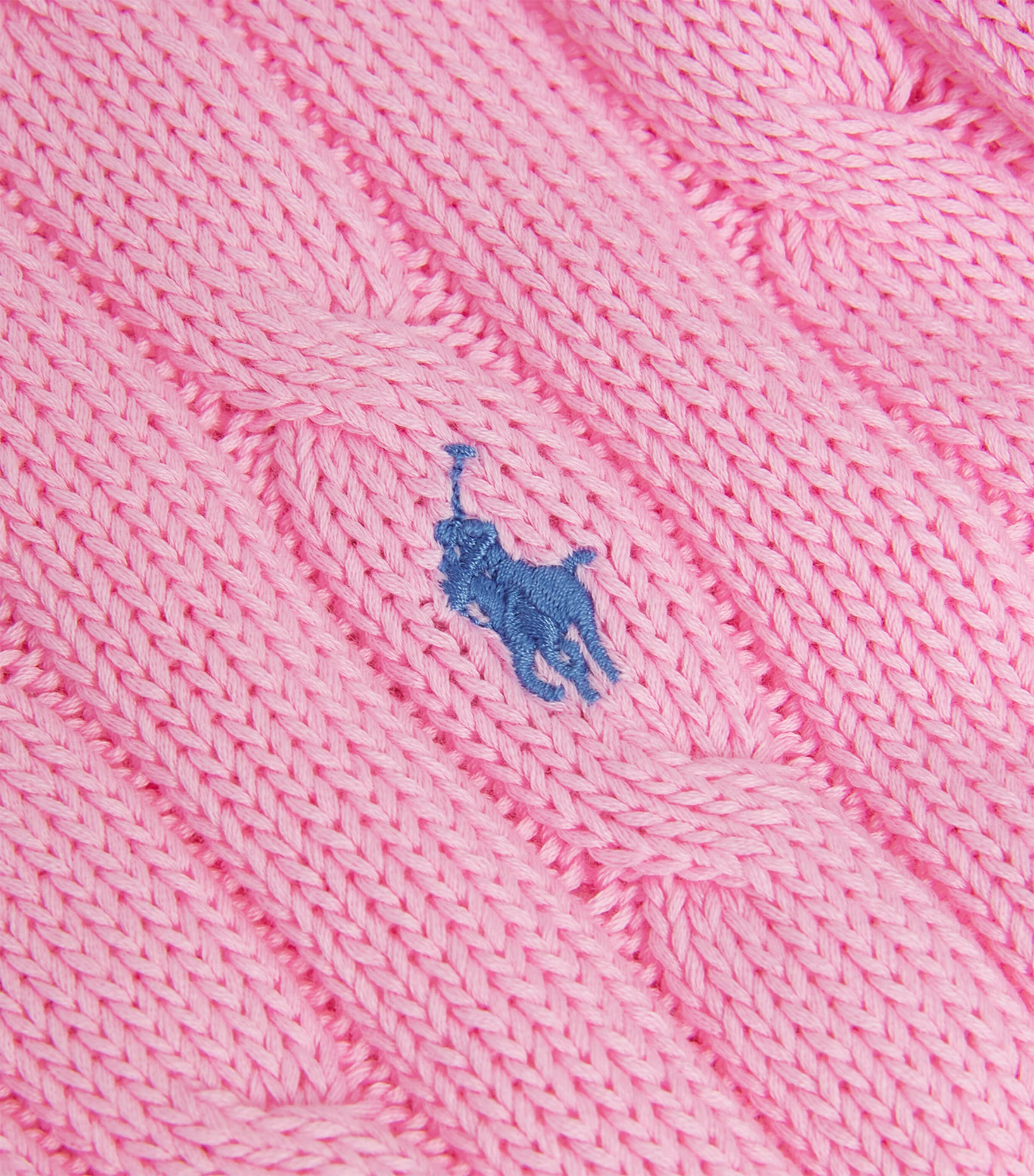 Julianna Cable Knit Sweater CARMEL PINK Image 5