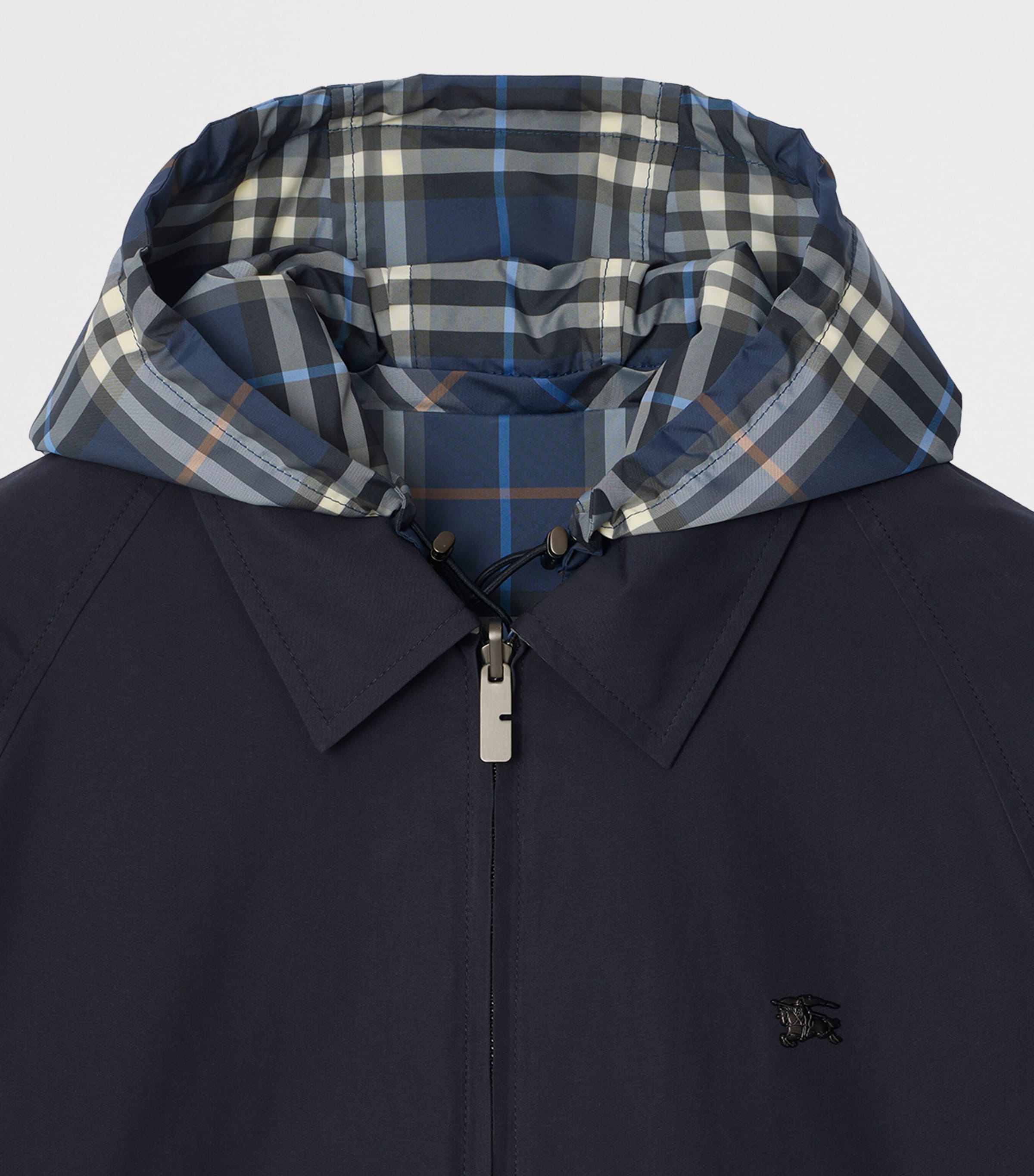 Cotton Reversible Jacket SILHOUETTE BLUE Image 4