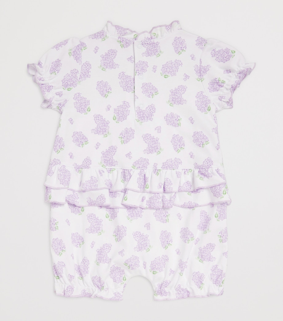 Pima Cotton Lilac Love Playsuit (0-24 Months) K531LILAC Image 2