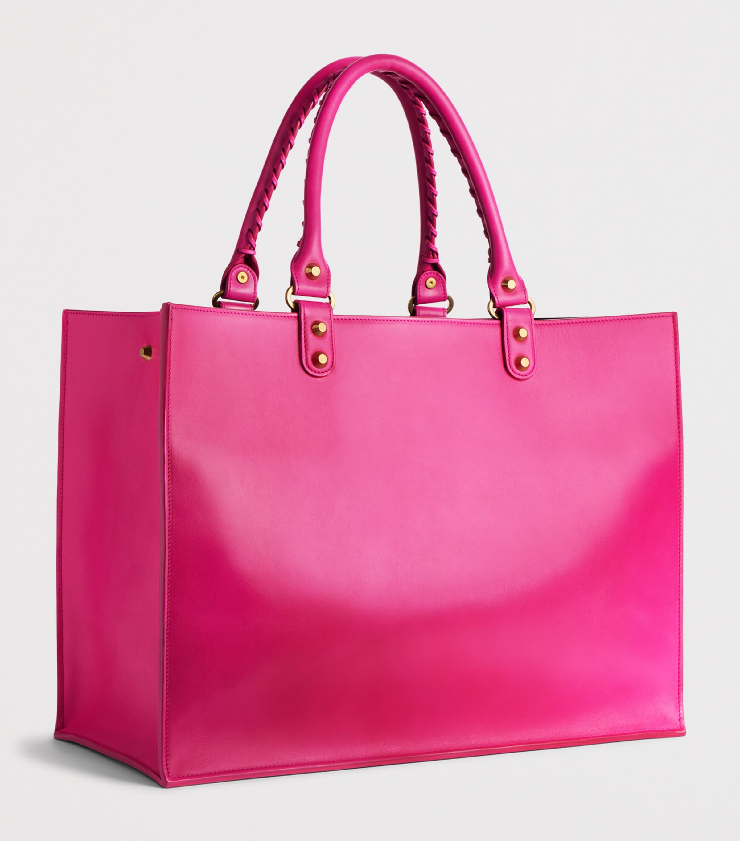 Balenciaga Large Leather Le City Tote Bag Image 5