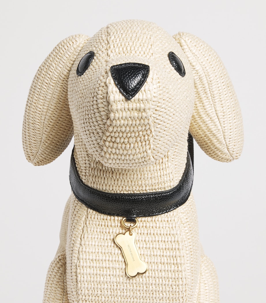 Thom Browne Raffia Hector Bag Muslin Image 5
