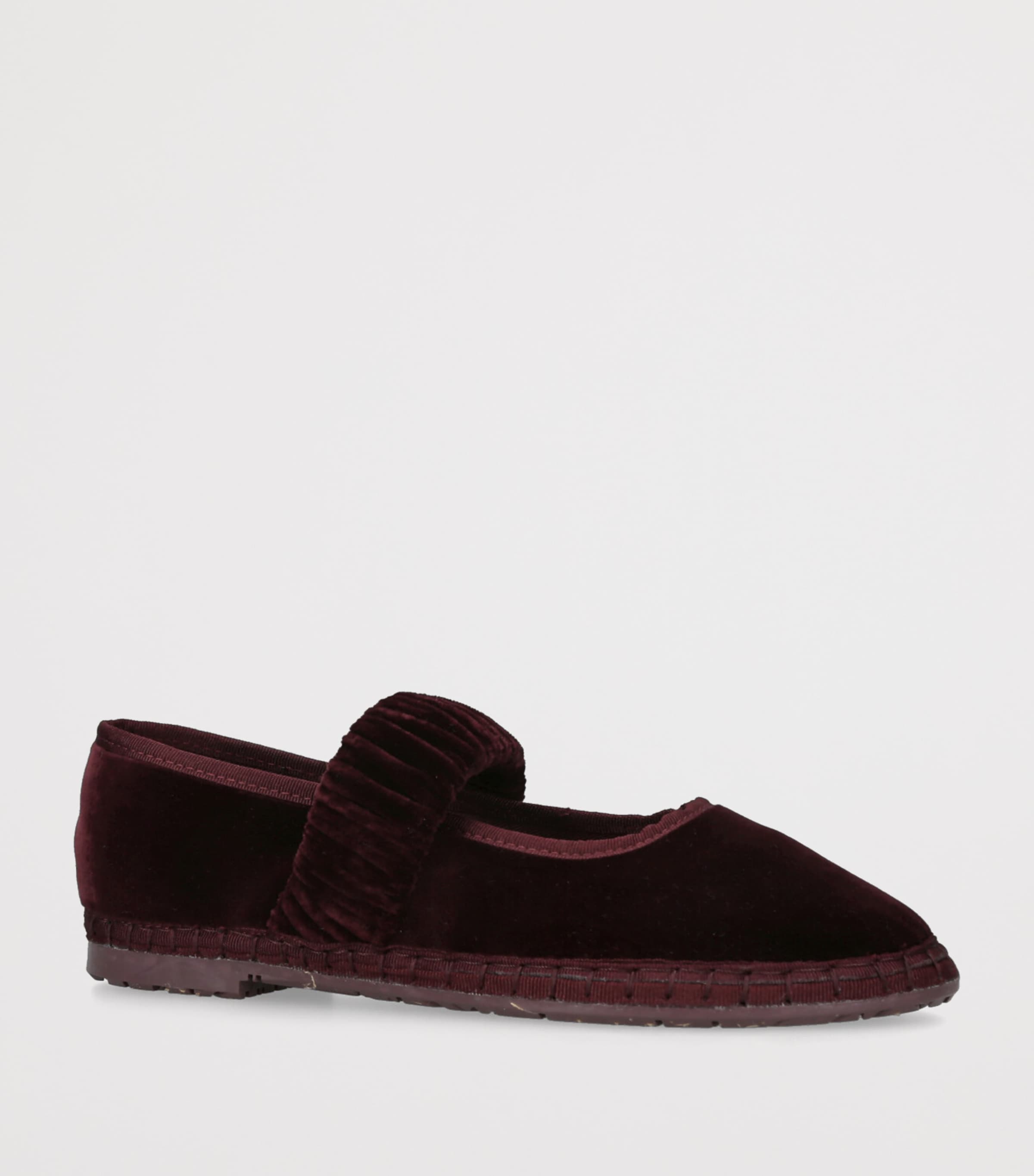 Velvet Mafalda Espadrilles WINE Image 3