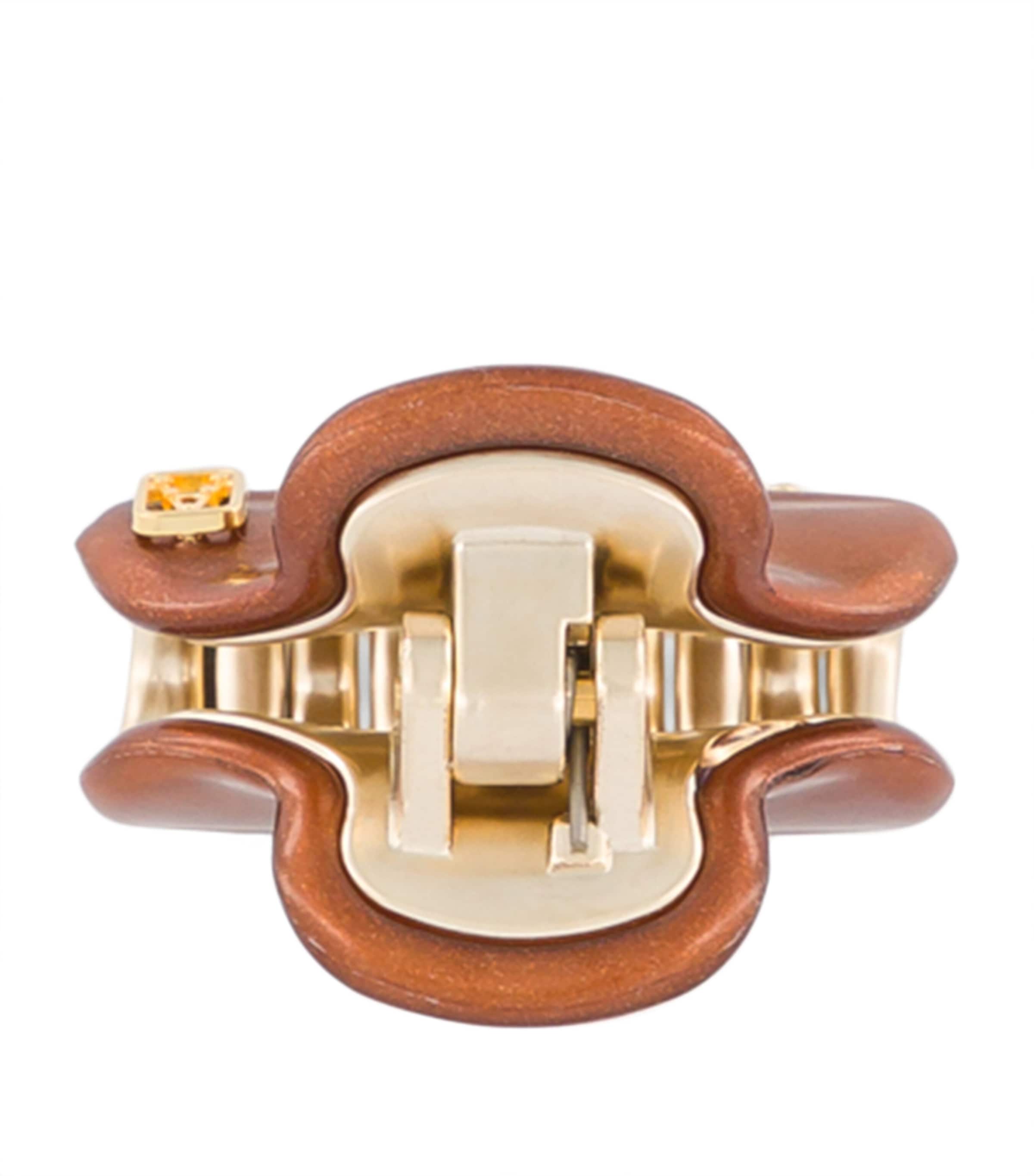 Alexandre de Paris Gold-Plated Claw Hair Clip | Harrods SA