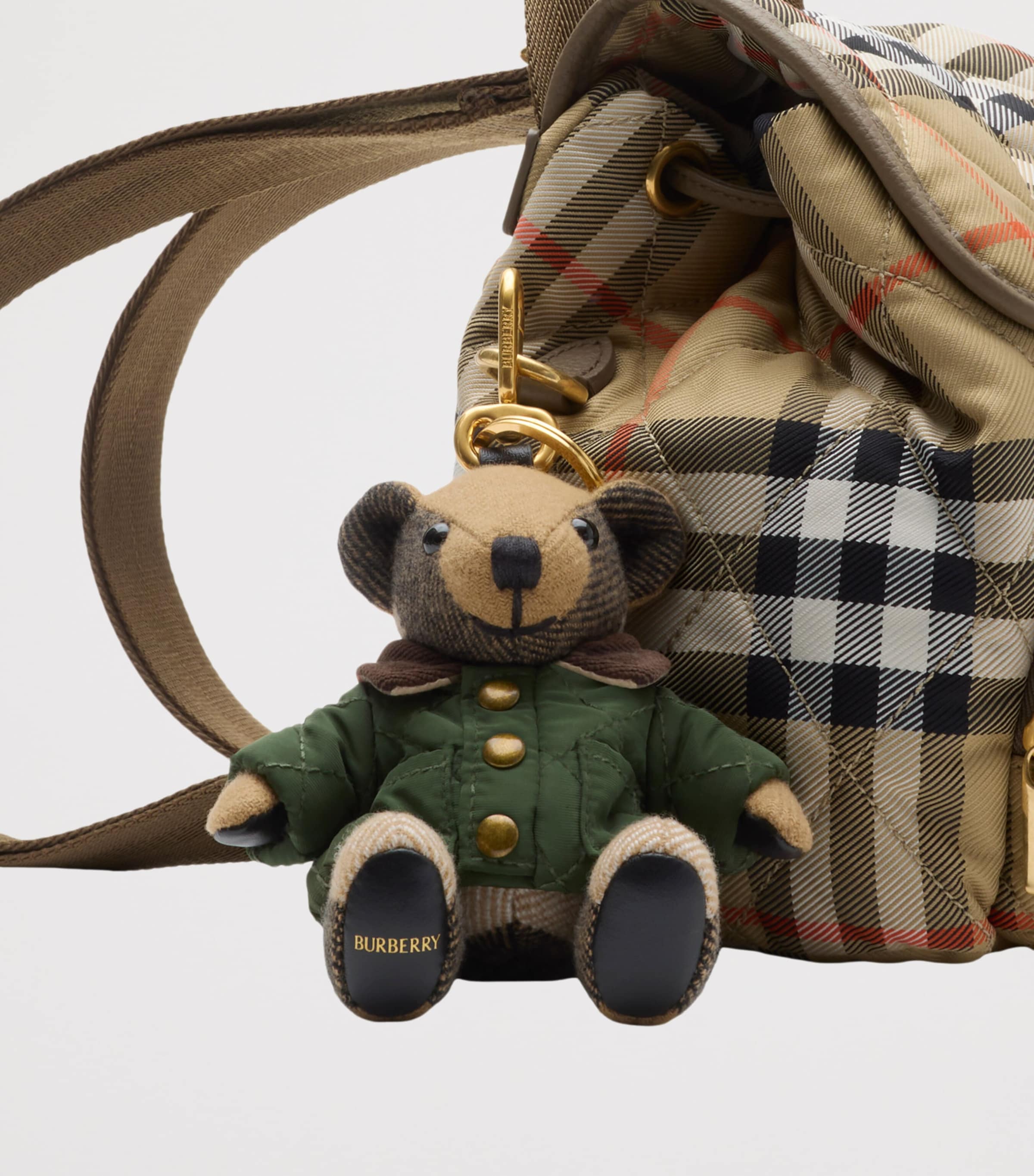 Cashmere Thomas Bear Charm SHALE Image 3