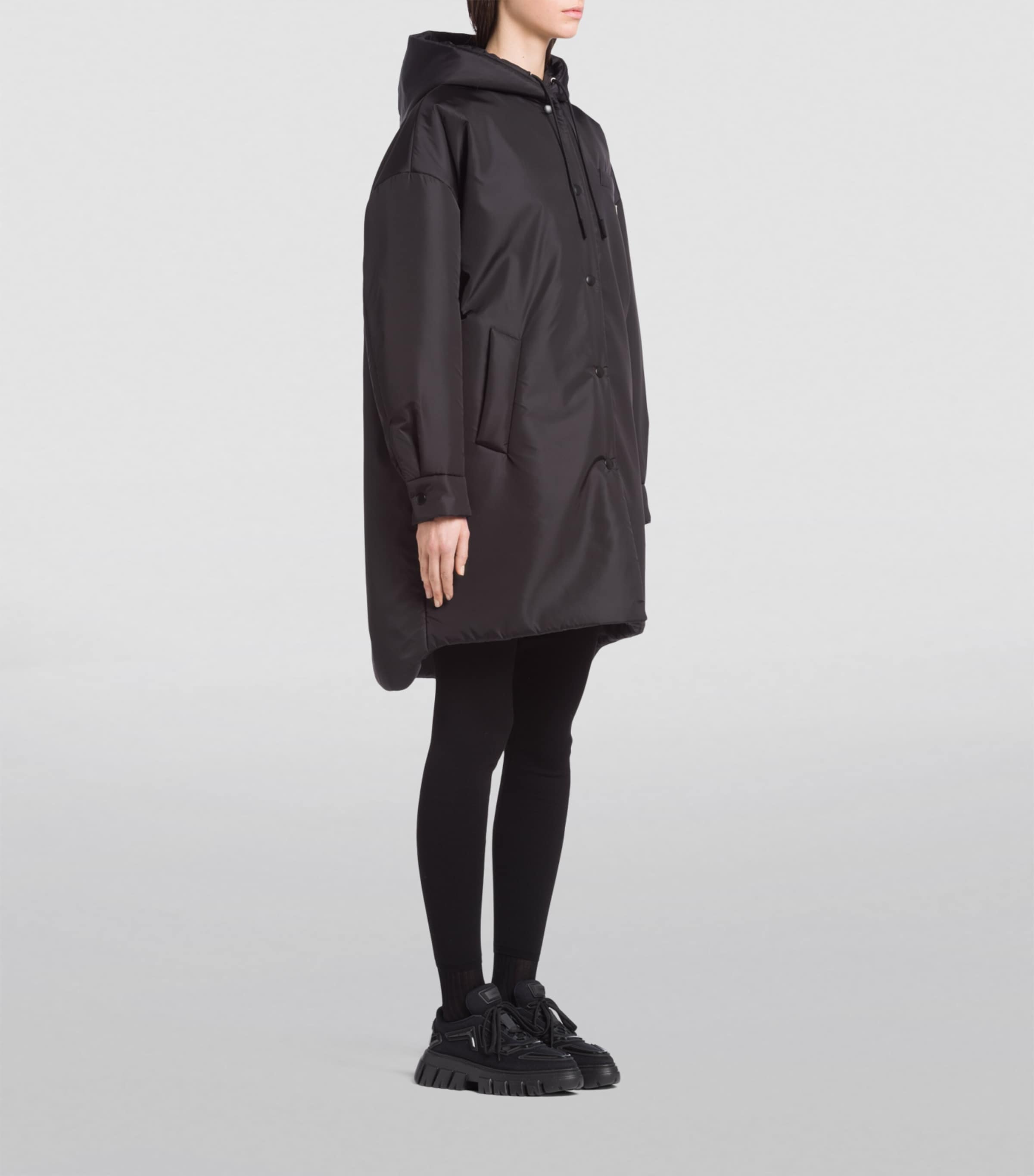 Re-Nylon Oversized Raincoat F0002 Image 5