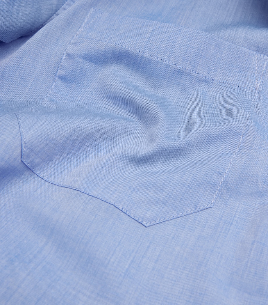 Cotton Nightshirt BLUE Image 4