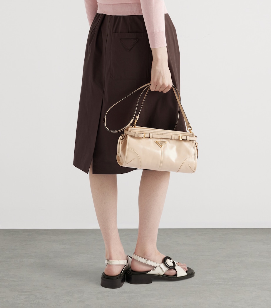 Prada Small Leather Shoulder Bag Image 6