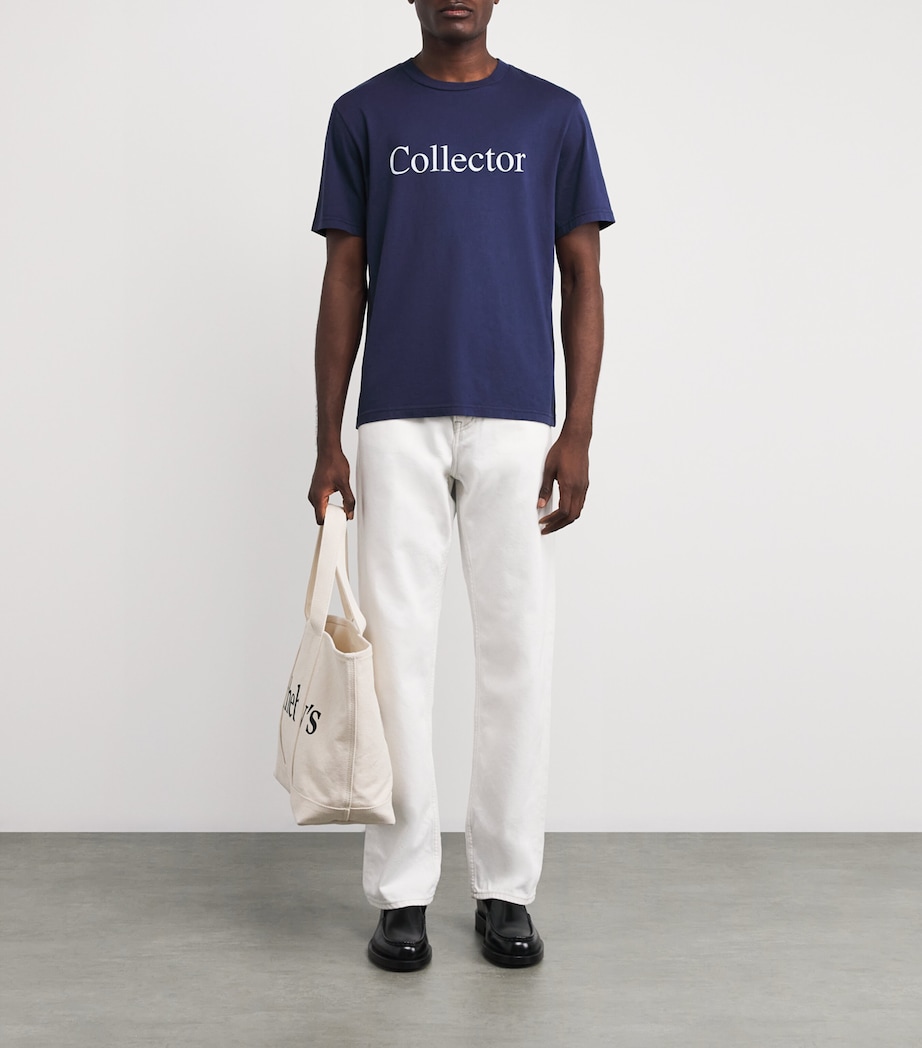 x Sotheby's Cotton Collector T-Shirt NAVY Image 2