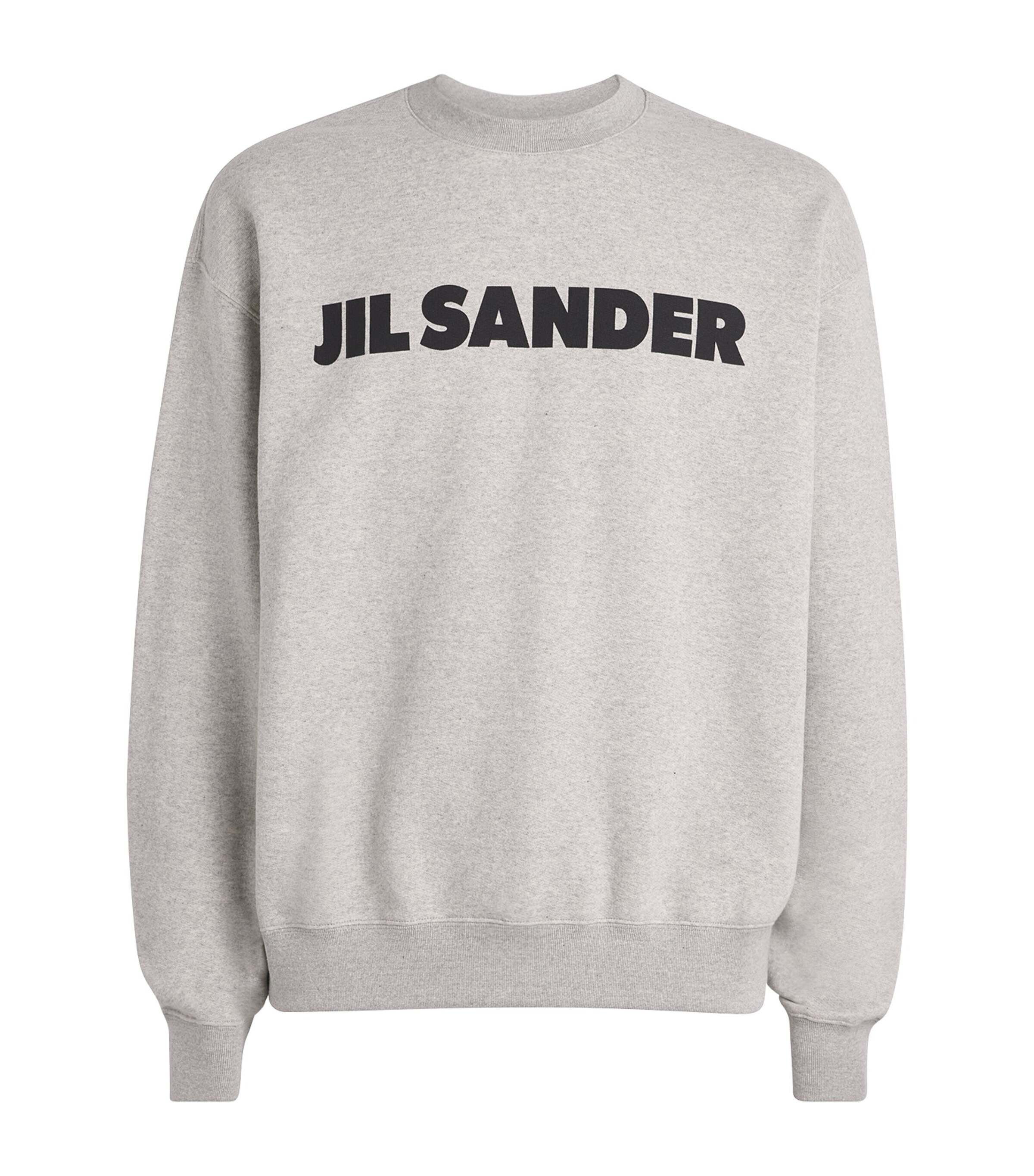 Jil Sander Cotton Logo Sweatshirt | Men Clothing | Sweatshirts & Hoodies | Designers | Jil Sander
