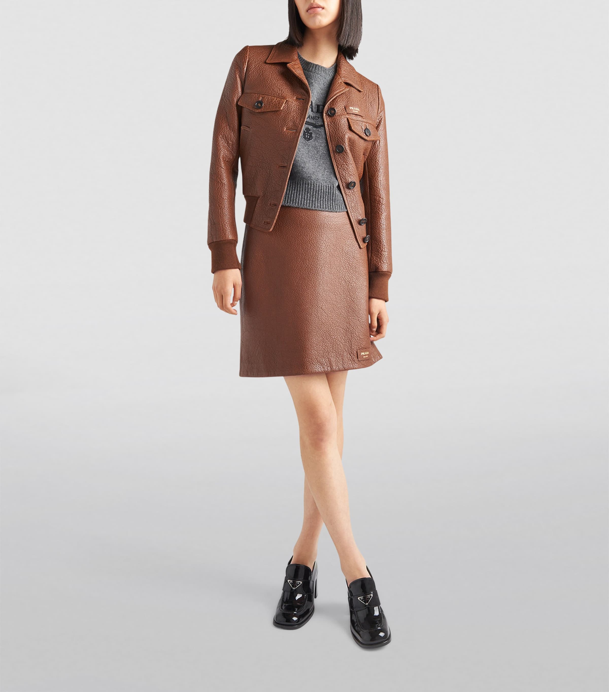 Wool-Cashmere Logo Sweater F0480 Image 2