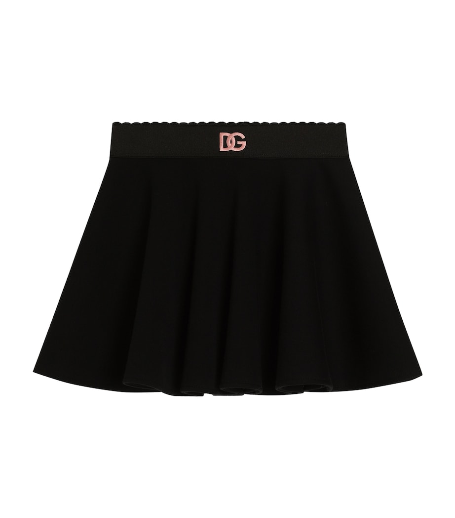 Cotton Skirt (8-12+ Years) N0000-BLACK Image 1