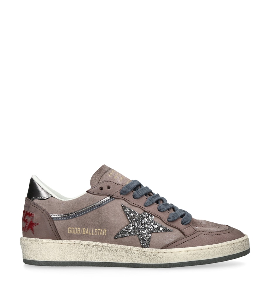 Golden Goose Suede Ball Star Sneakers Purple Image 1
