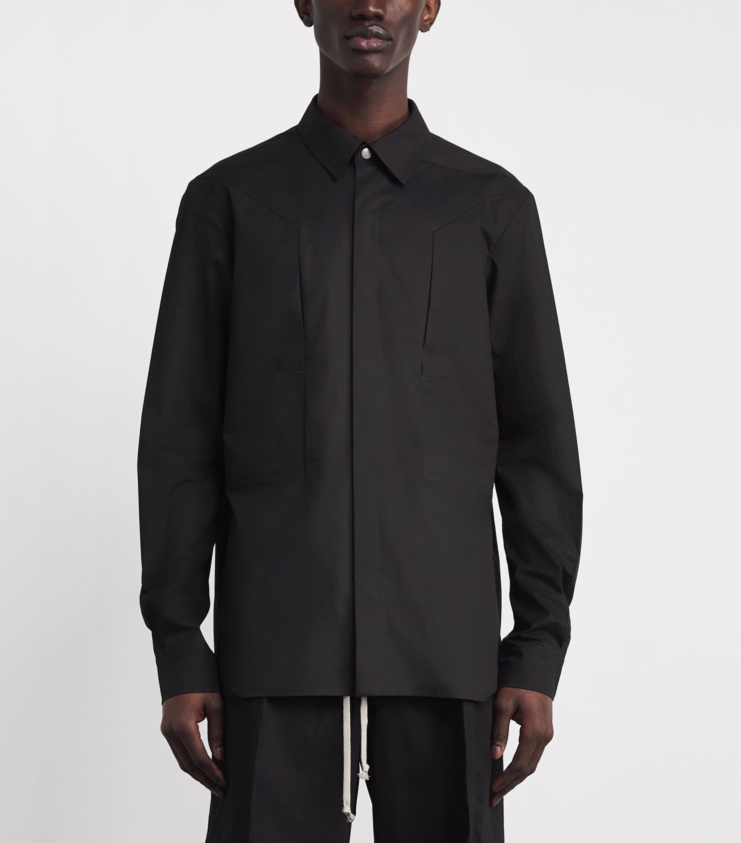 Cotton Fog Overshirt BLACK/ 09 Image 3