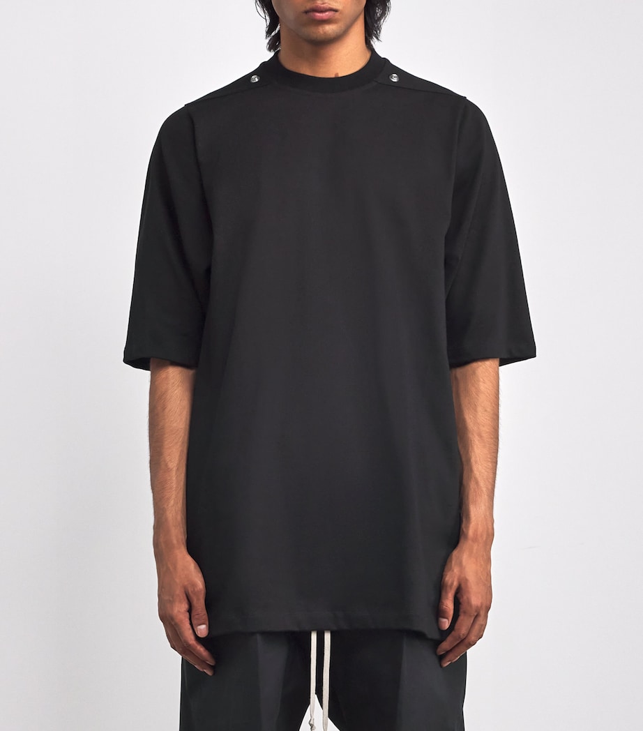 Cotton Jumbo T-Shirt BLACK Image 3