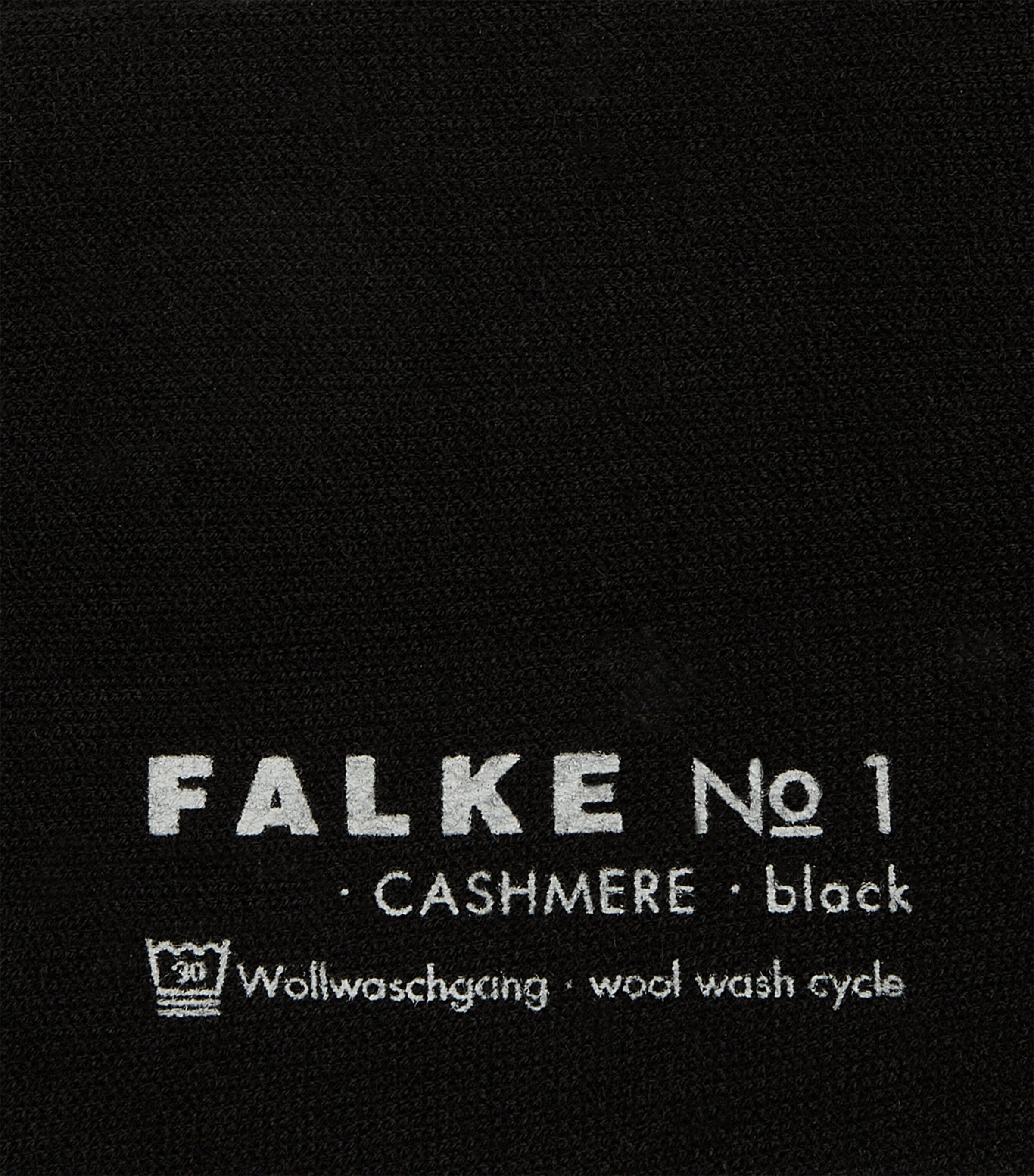 Cashmere-Blend No.1 Knee High Socks 3009 BLACK Image 4