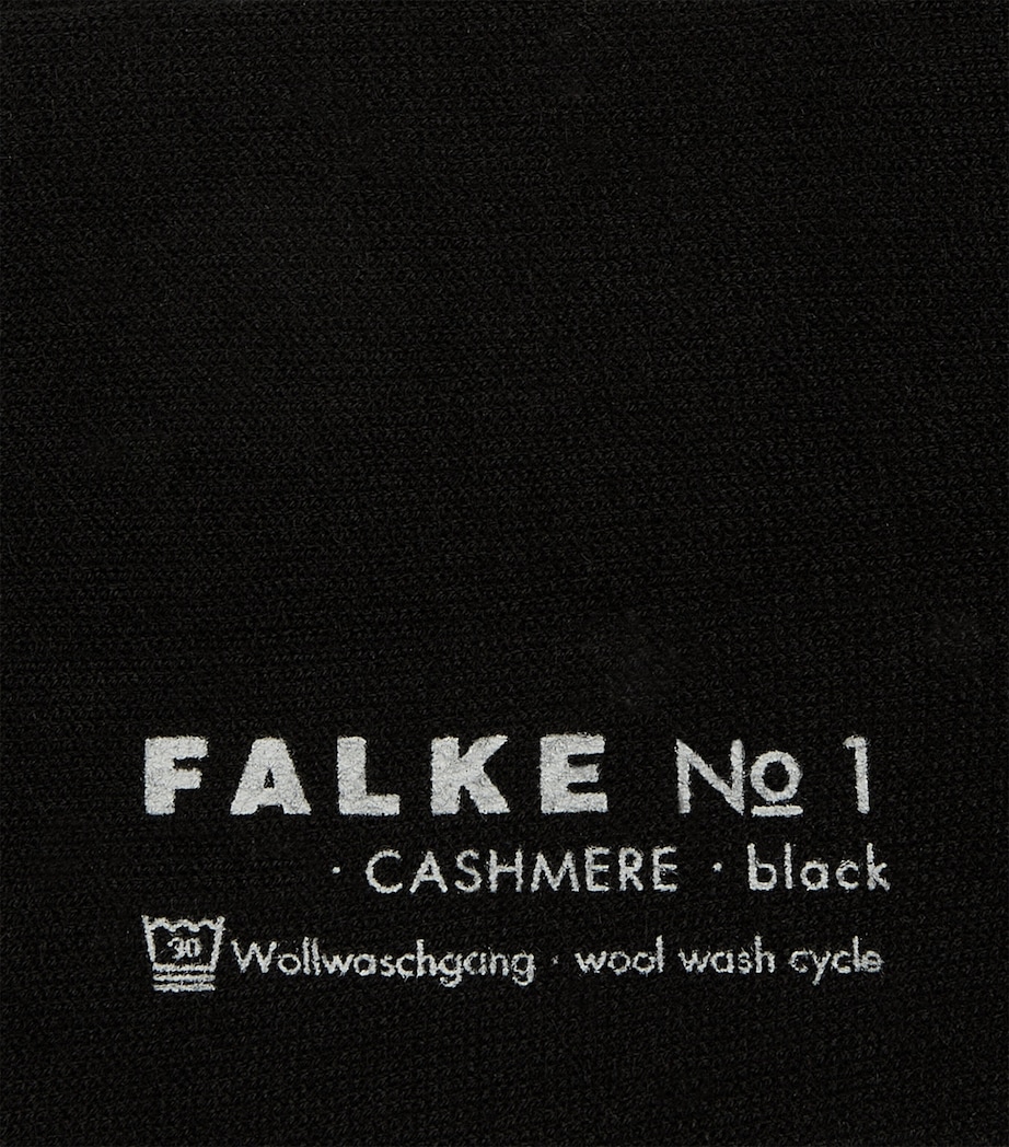 Cashmere-Blend No.1 Knee High Socks 3009 BLACK Image 4