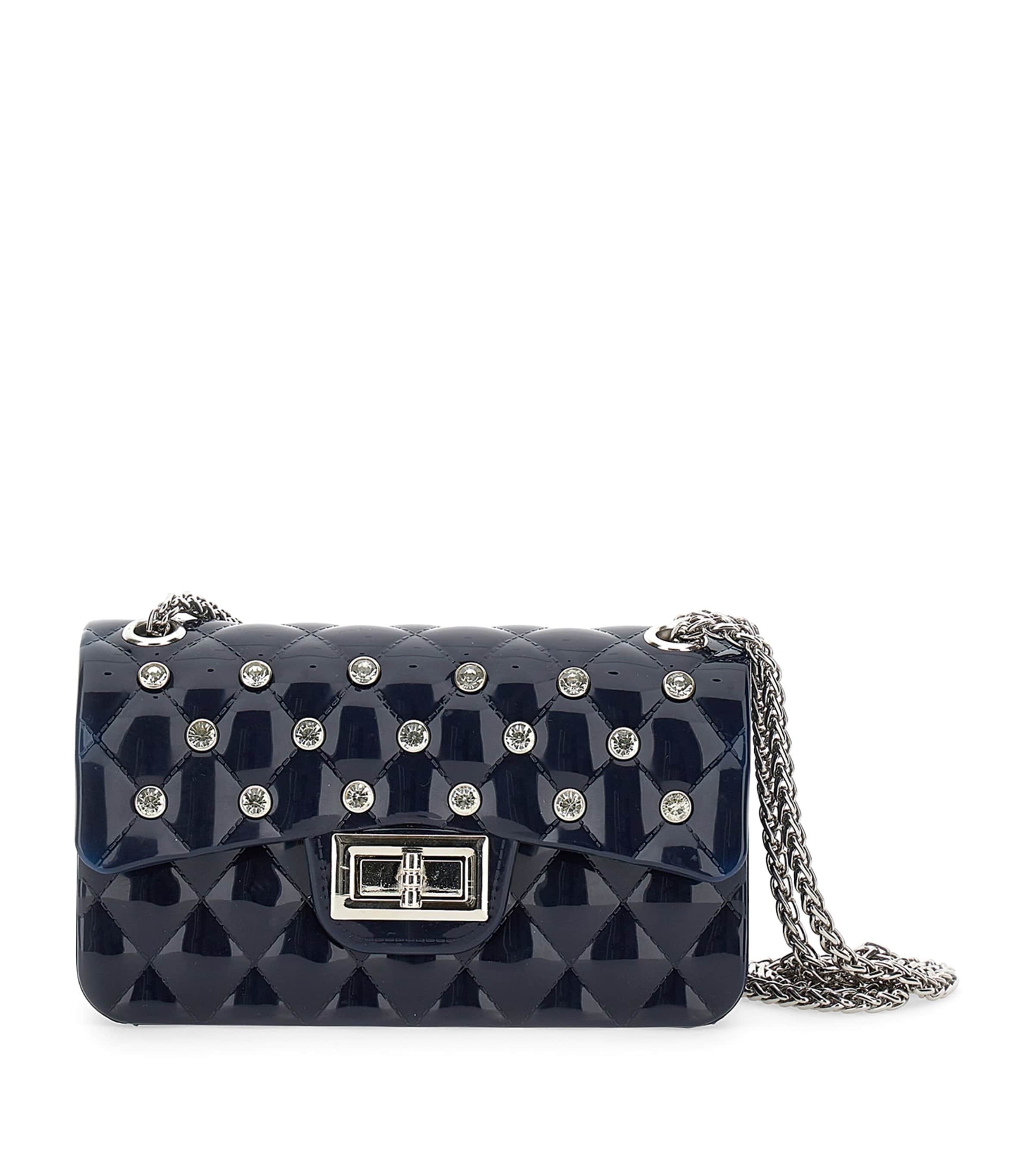 Shop Monnalisa Embellished Quilted Shoulder Bag