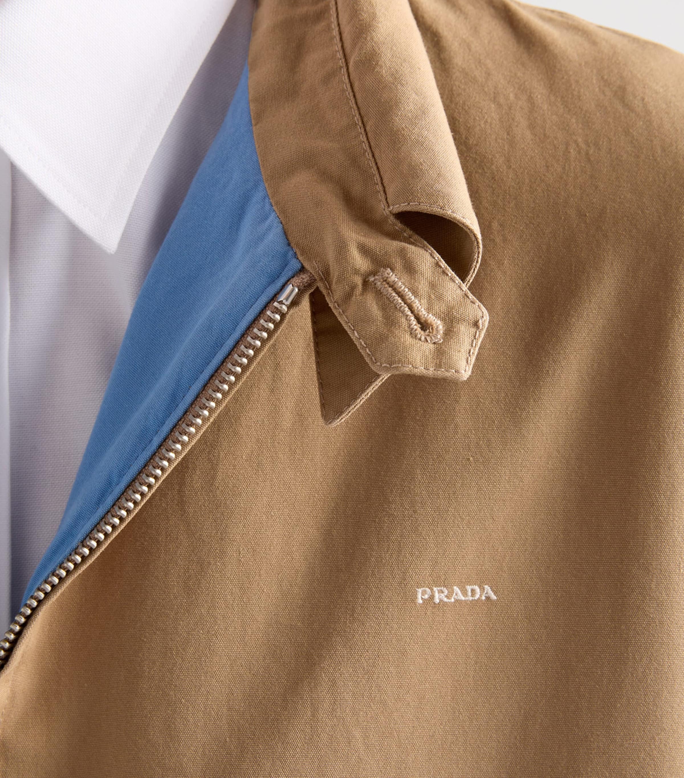 【関税＆送料込み】Prada Cotton Bomber Jacket Prada Cotton Bomber Jacket | Harrods UK
