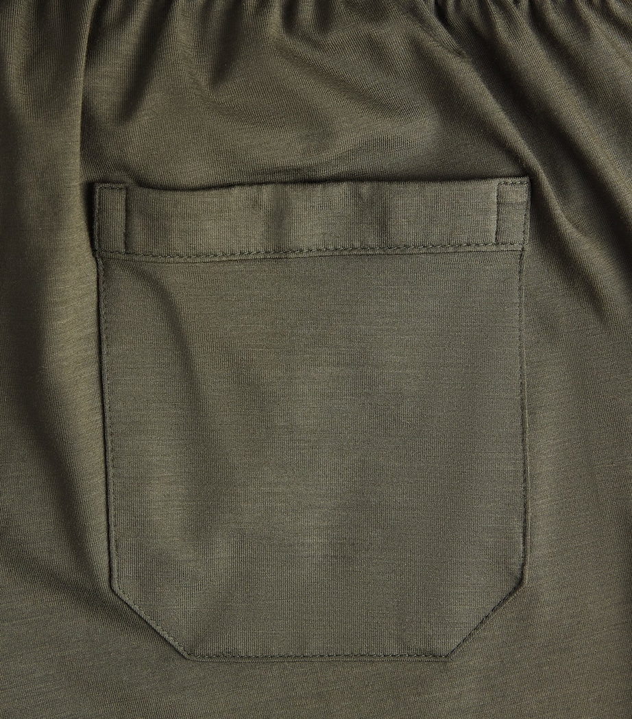 Modal-Blend Basel Drawstring Shorts GRE Image 6