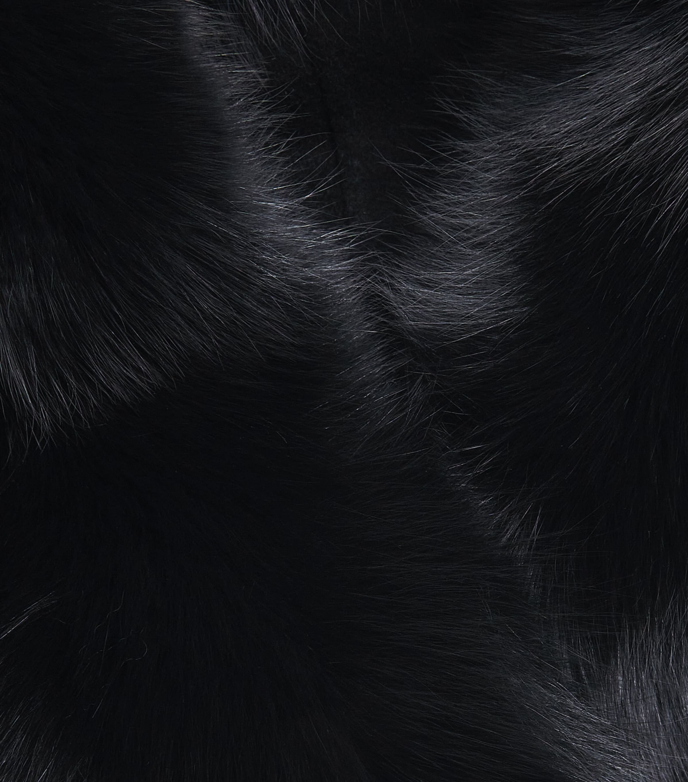 Wool-Cashmere Fur-Trim Coat C99 Image 5