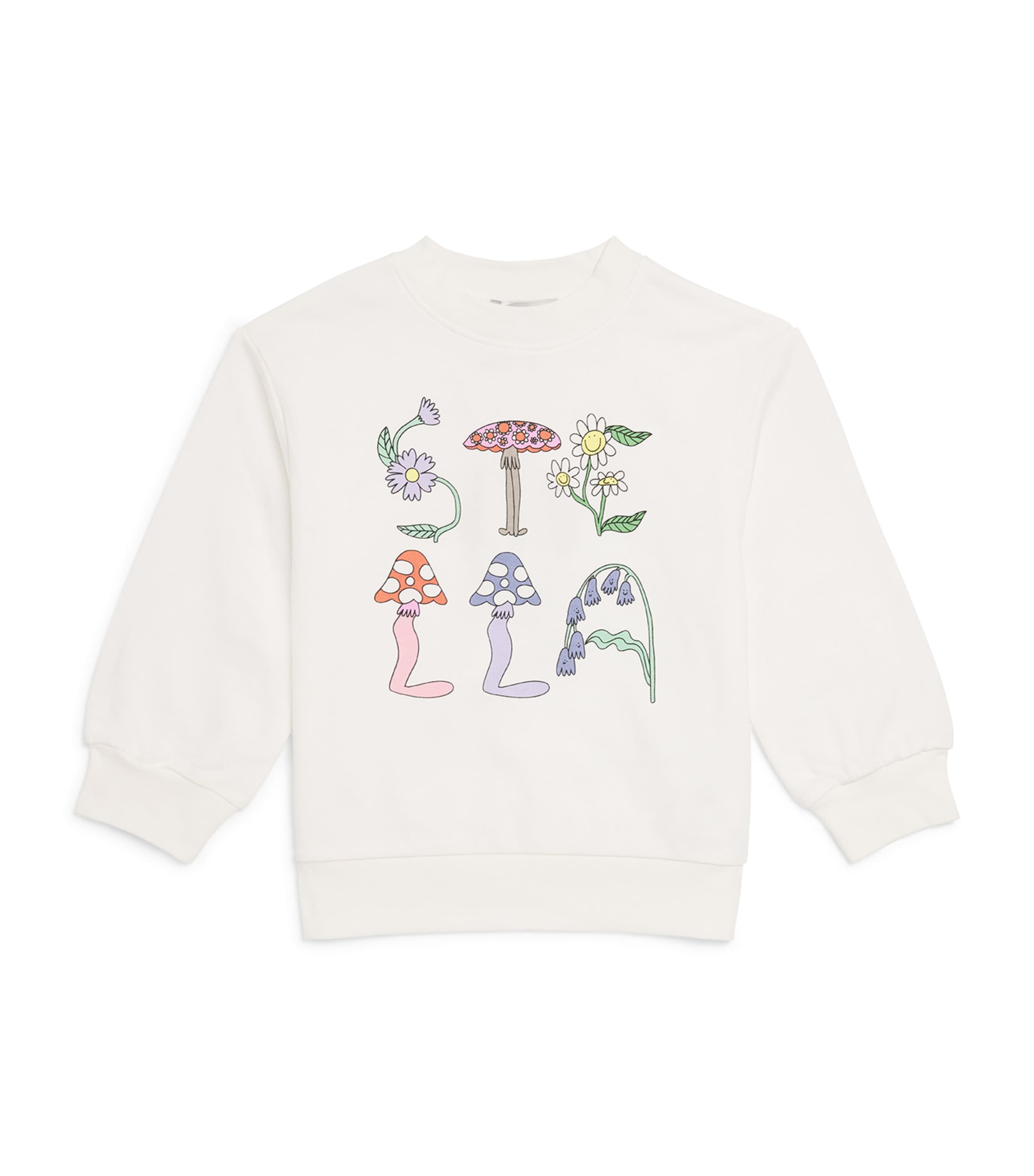Stella Mccartney Illustration-print Sweatshirt In Ivory