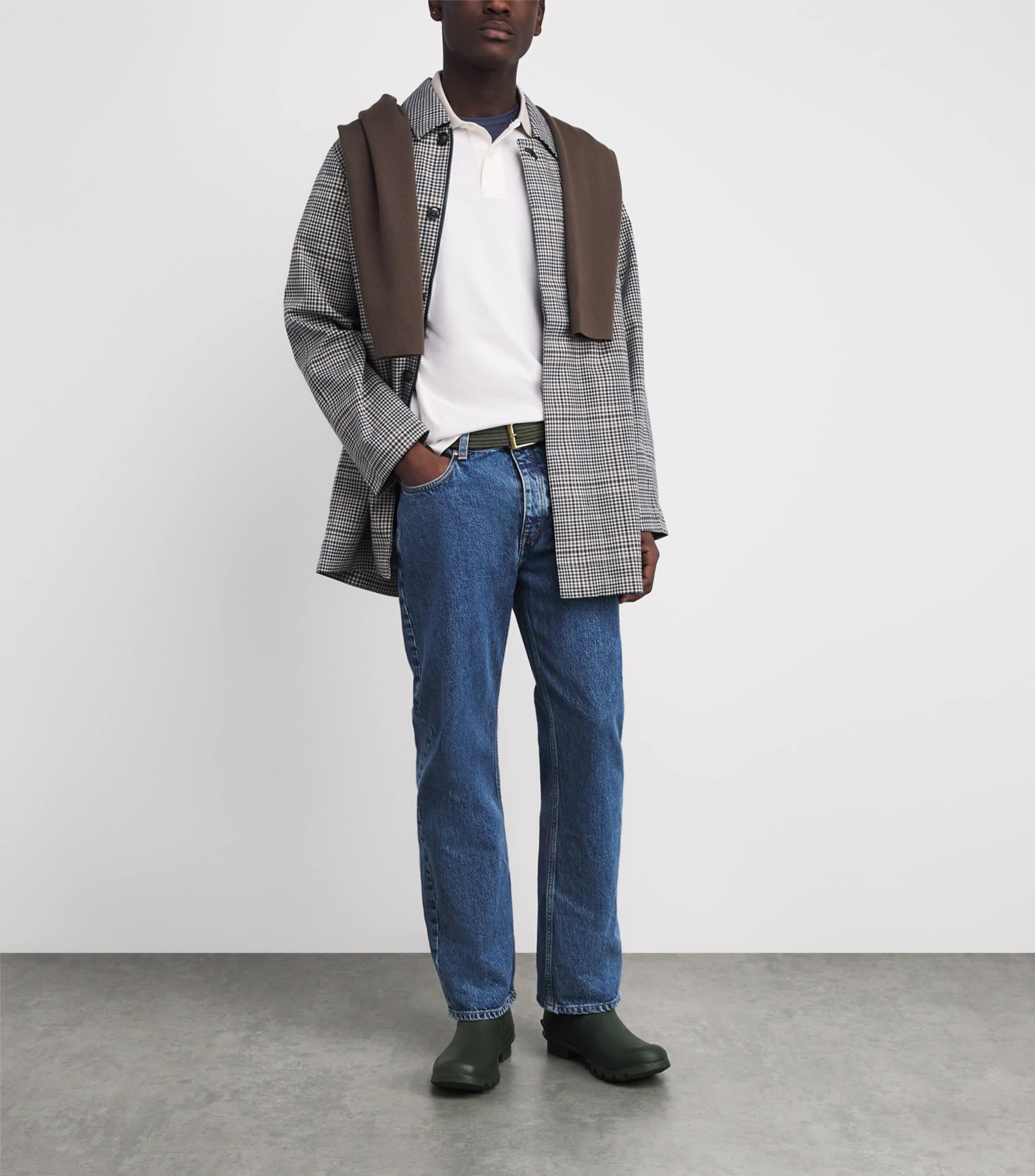 Nevis Webbing Belt DARK OLIVEOL71 Image 3