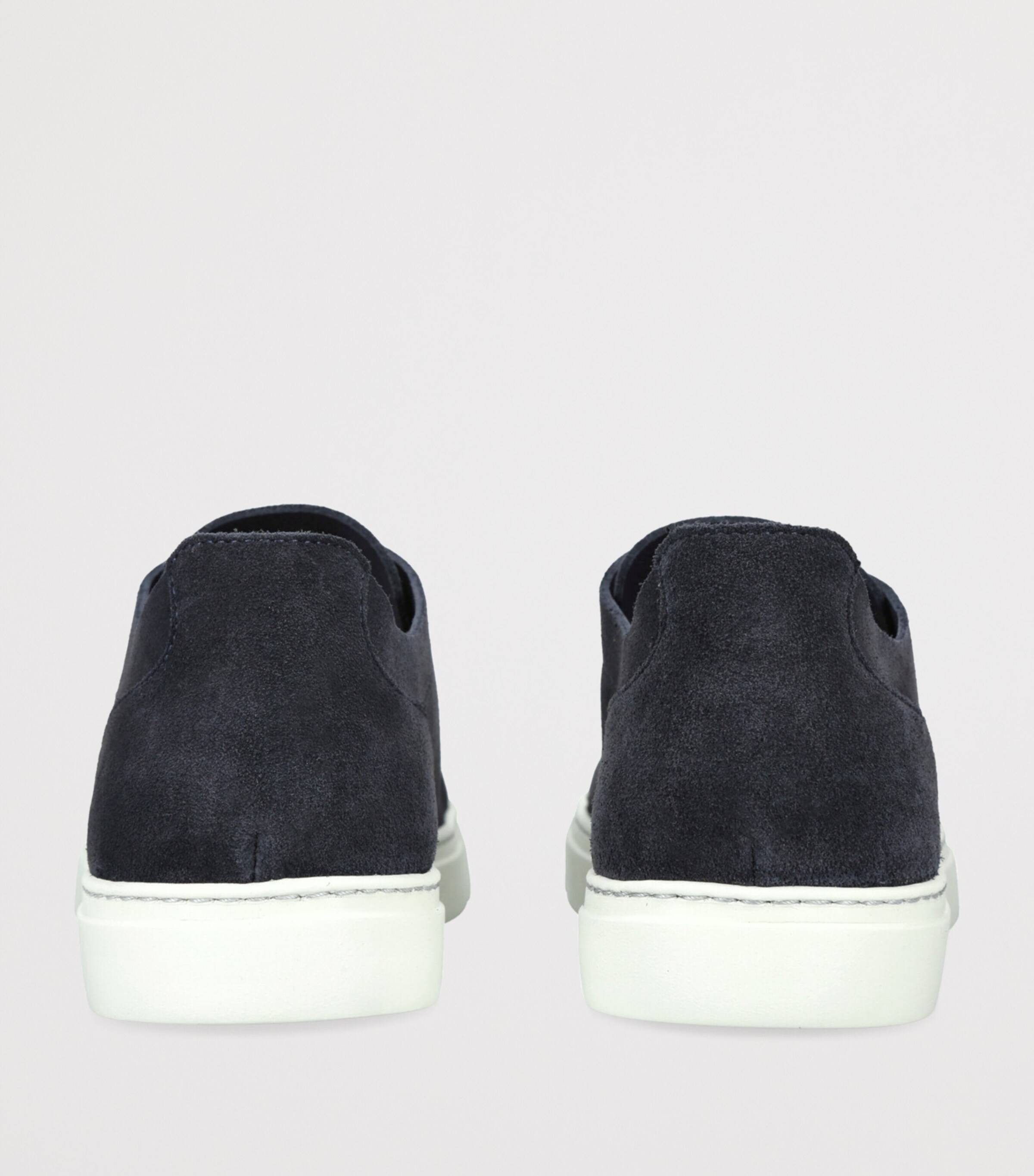 Suede Aaron U Slip-On Sneakers NAVY Image 2