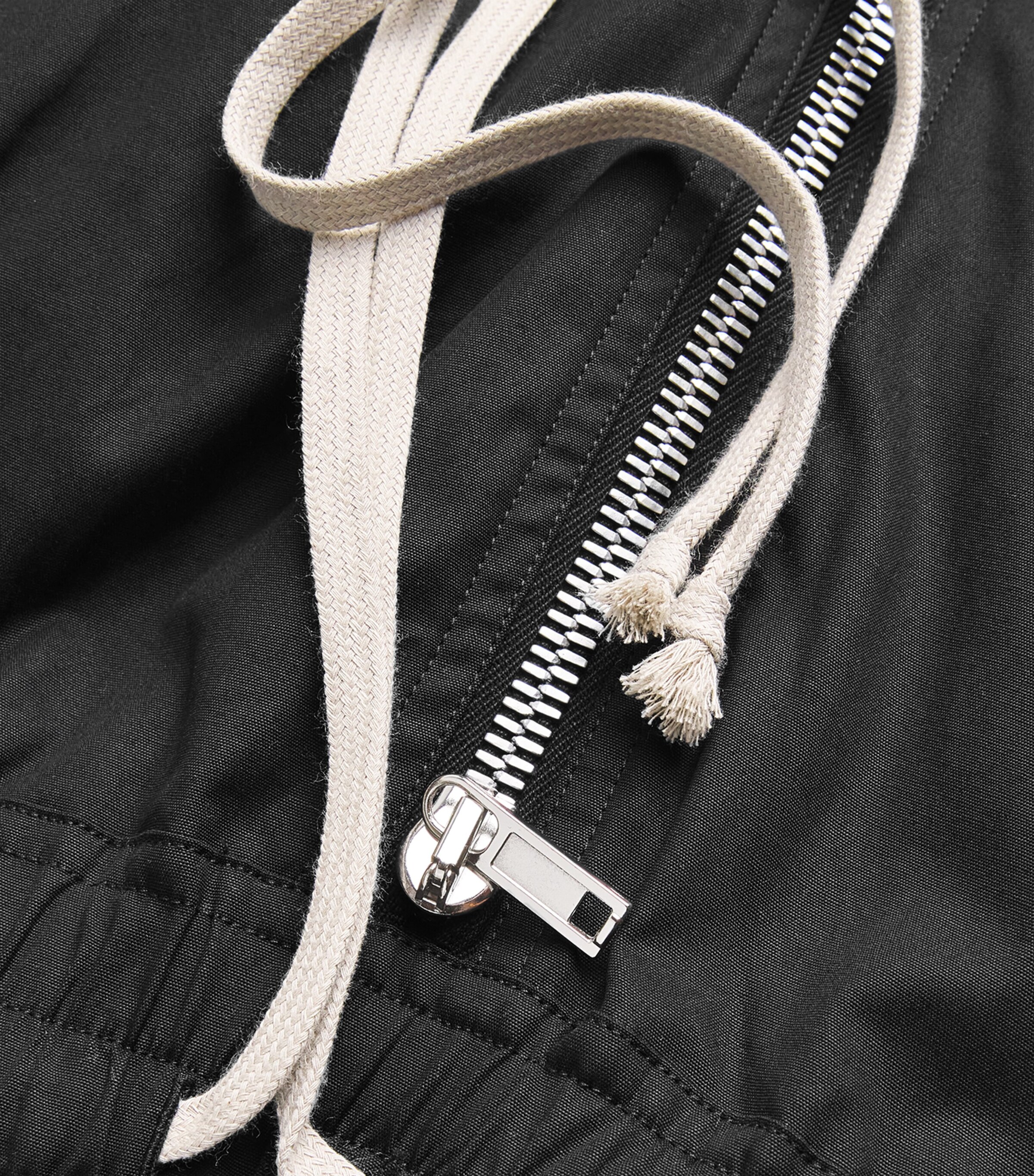 Rick Owens Mens Cargobelas Straight-Leg Trousers Black Image 5